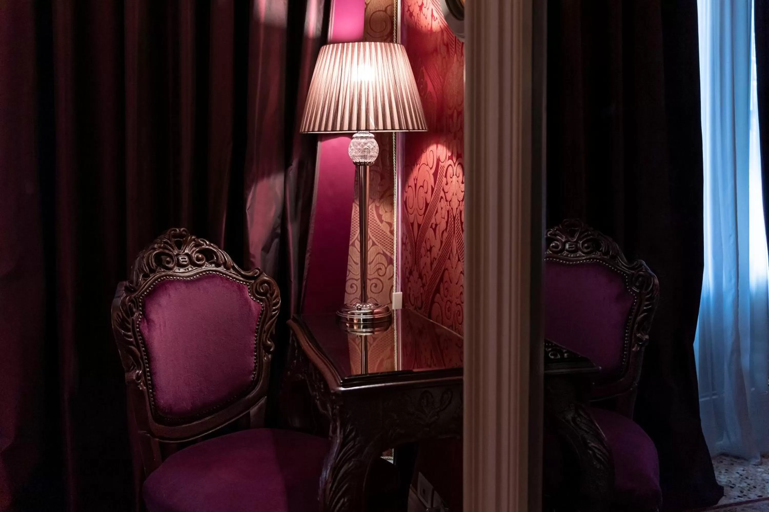 Decorative detail in Hotel Palazzetto Madonna