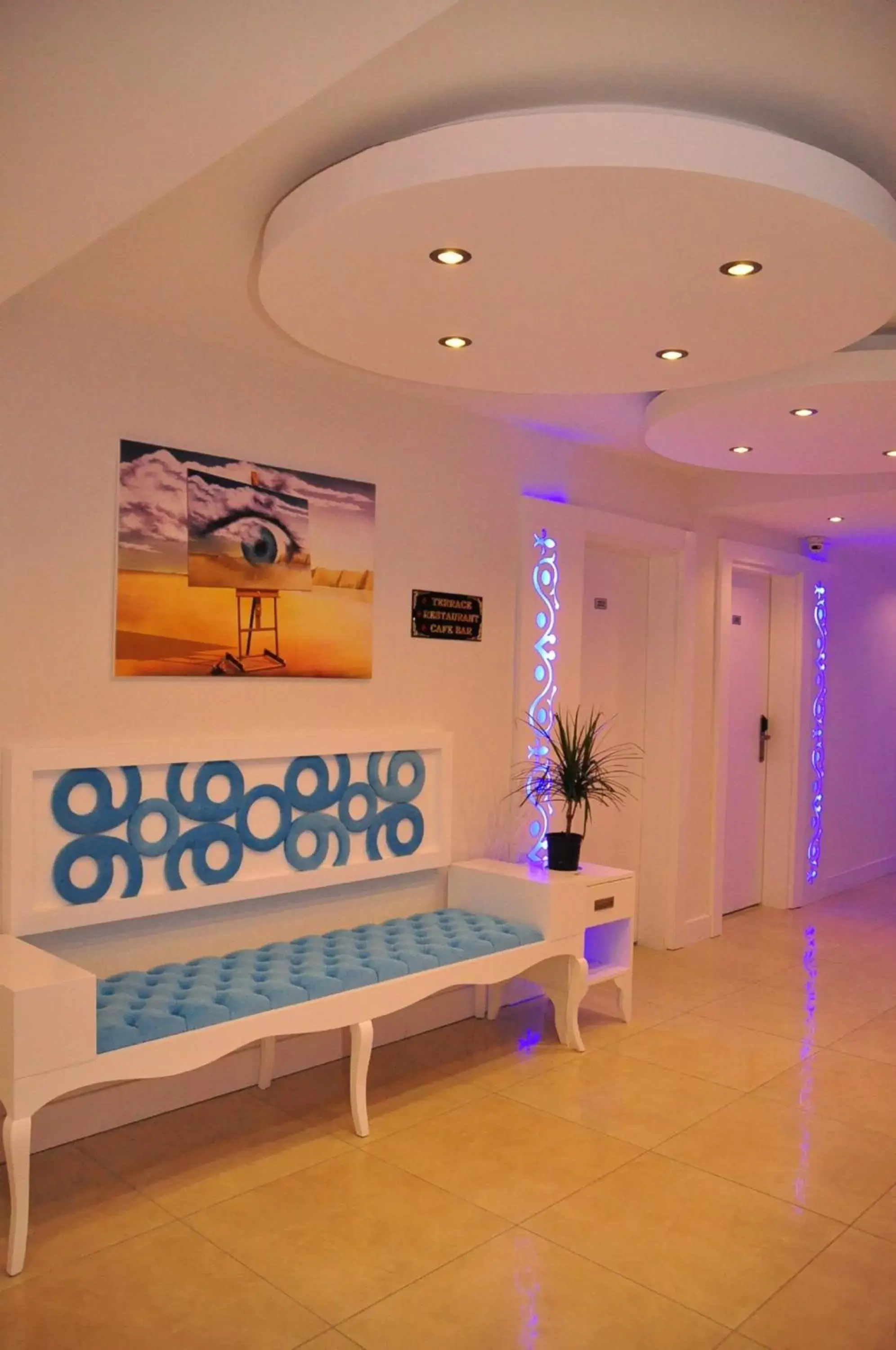 Lobby or reception in Aura Boutique Hotel