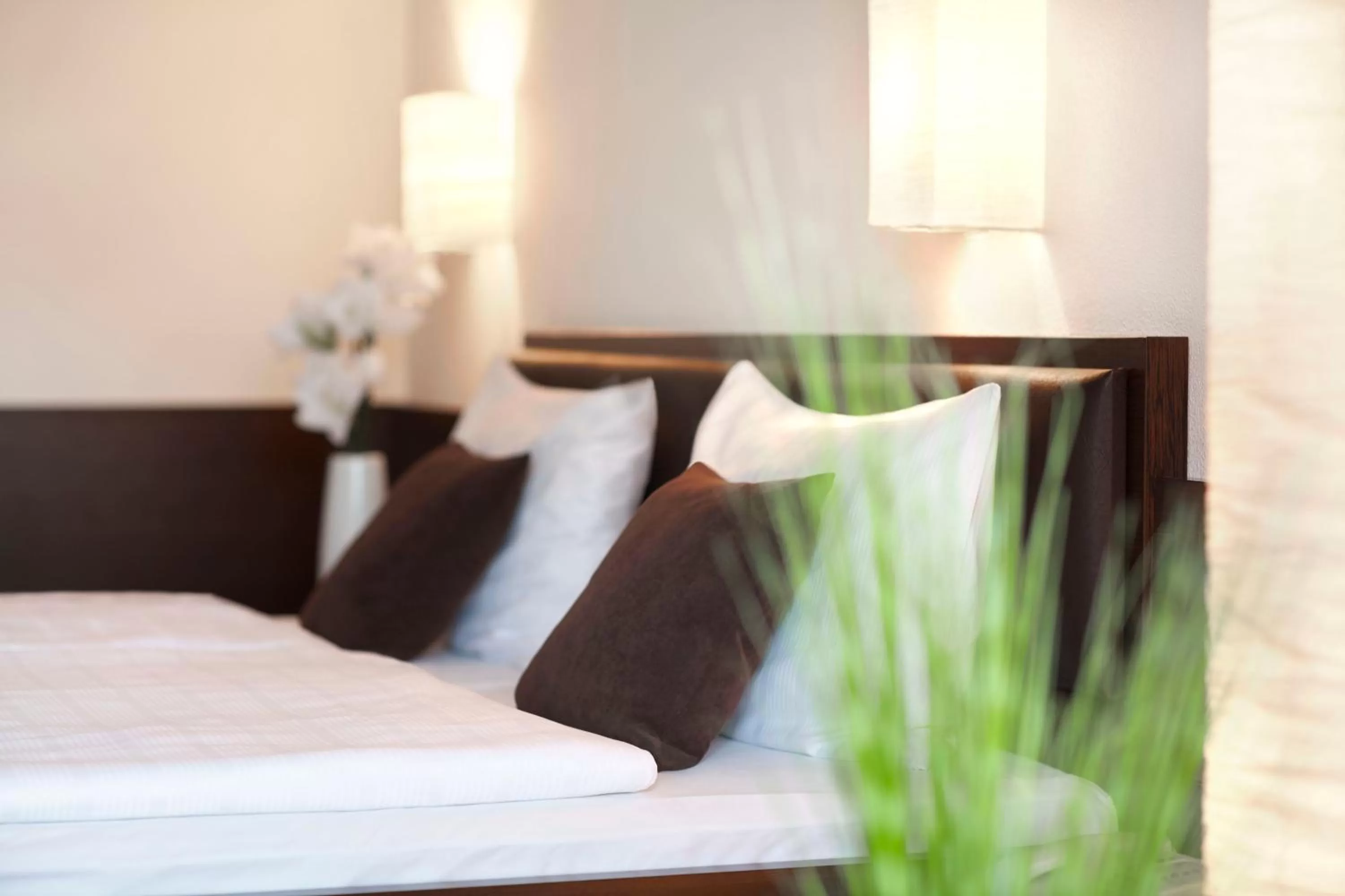 Bed in nordica Hotel Berlin