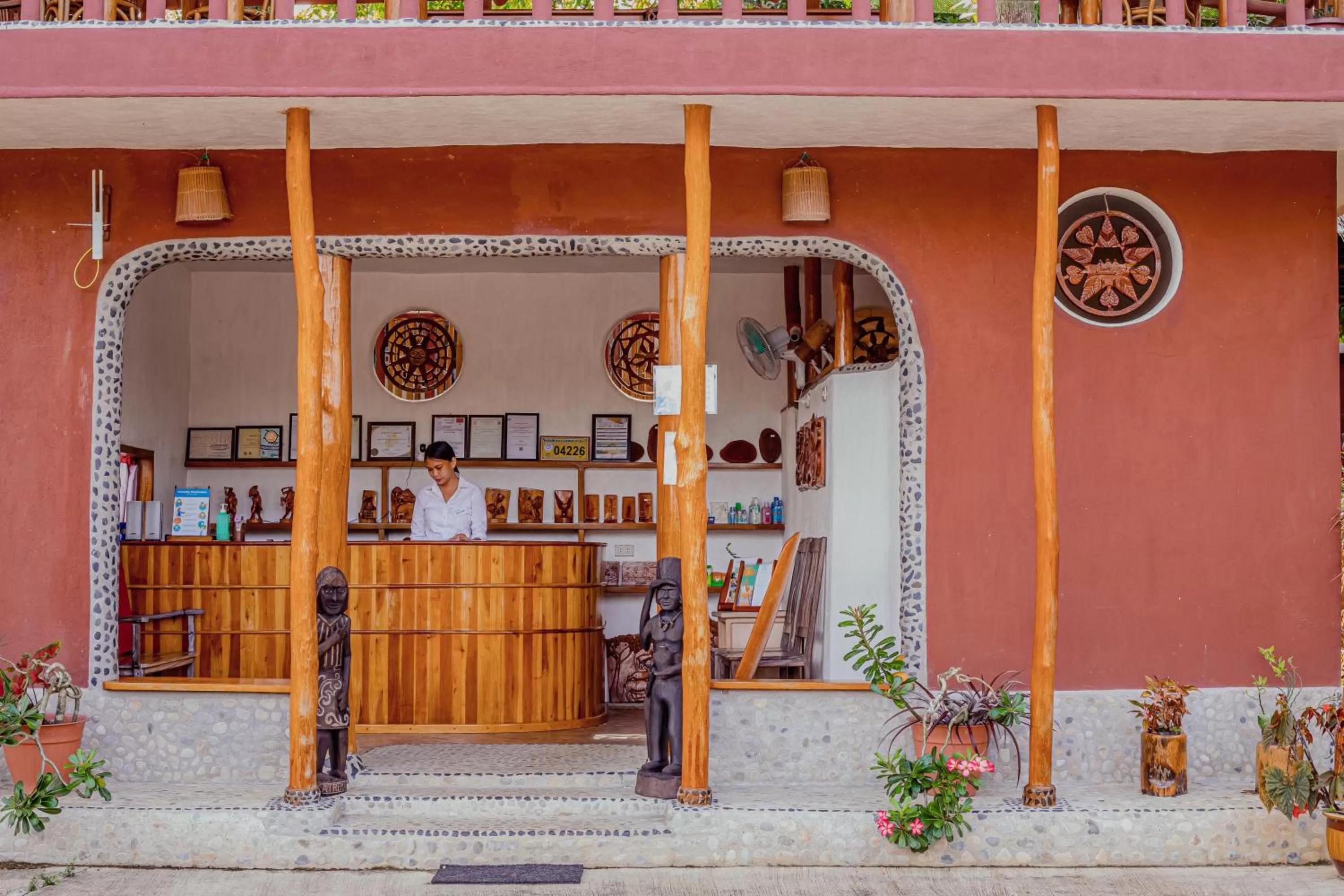 Lobby or reception in Atremaru Jungle Retreat