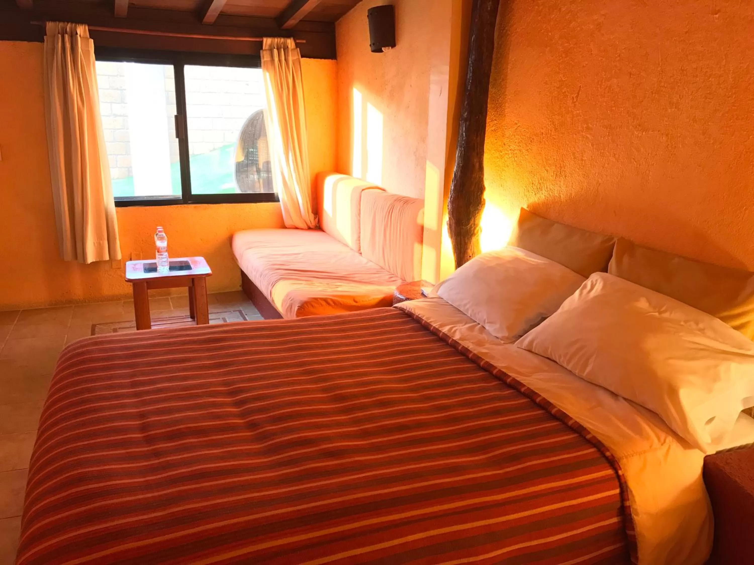 Bed in Hotel puesta del sol