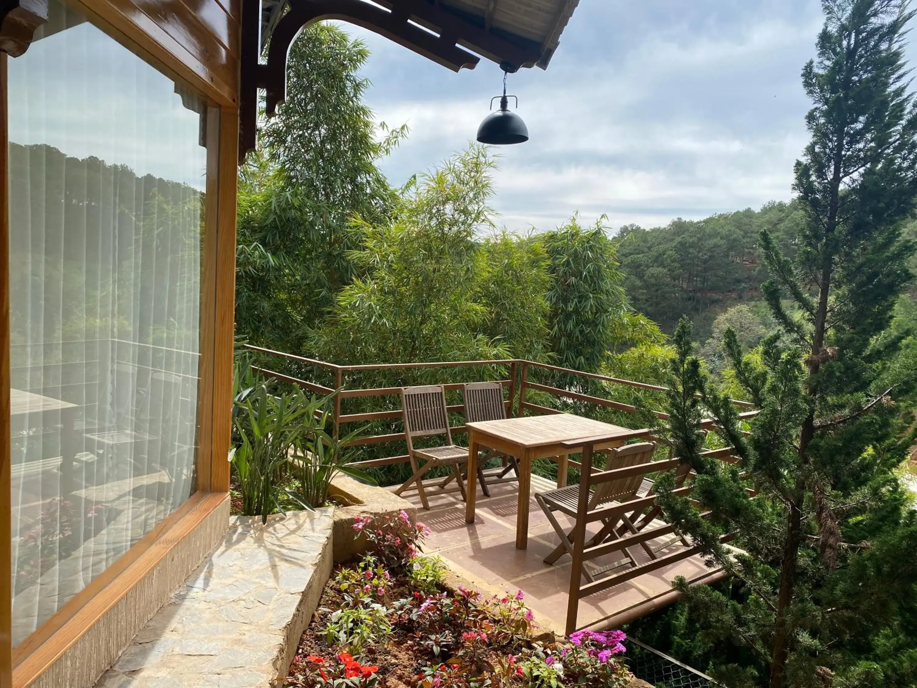 Balcony/Terrace in Zen Valley Dalat Resort