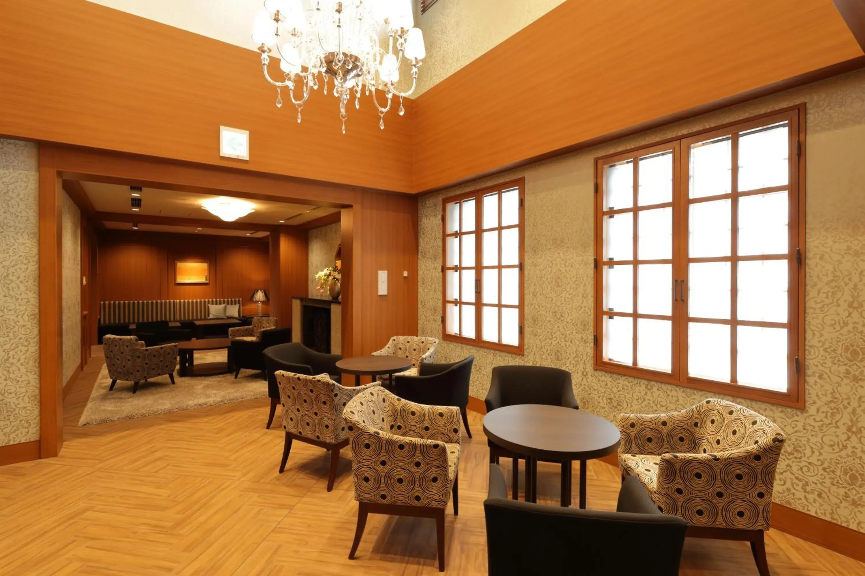 Communal lounge/ TV room in Hiyori Hotel Maihama