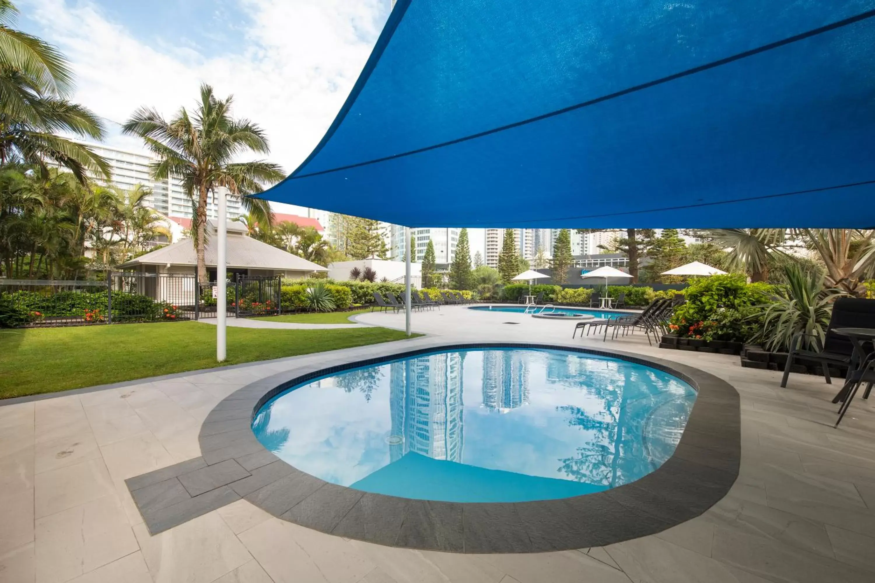 Swimming pool in BreakFree Longbeach Resort Swimming pool in BreakFree Longbeach Resort