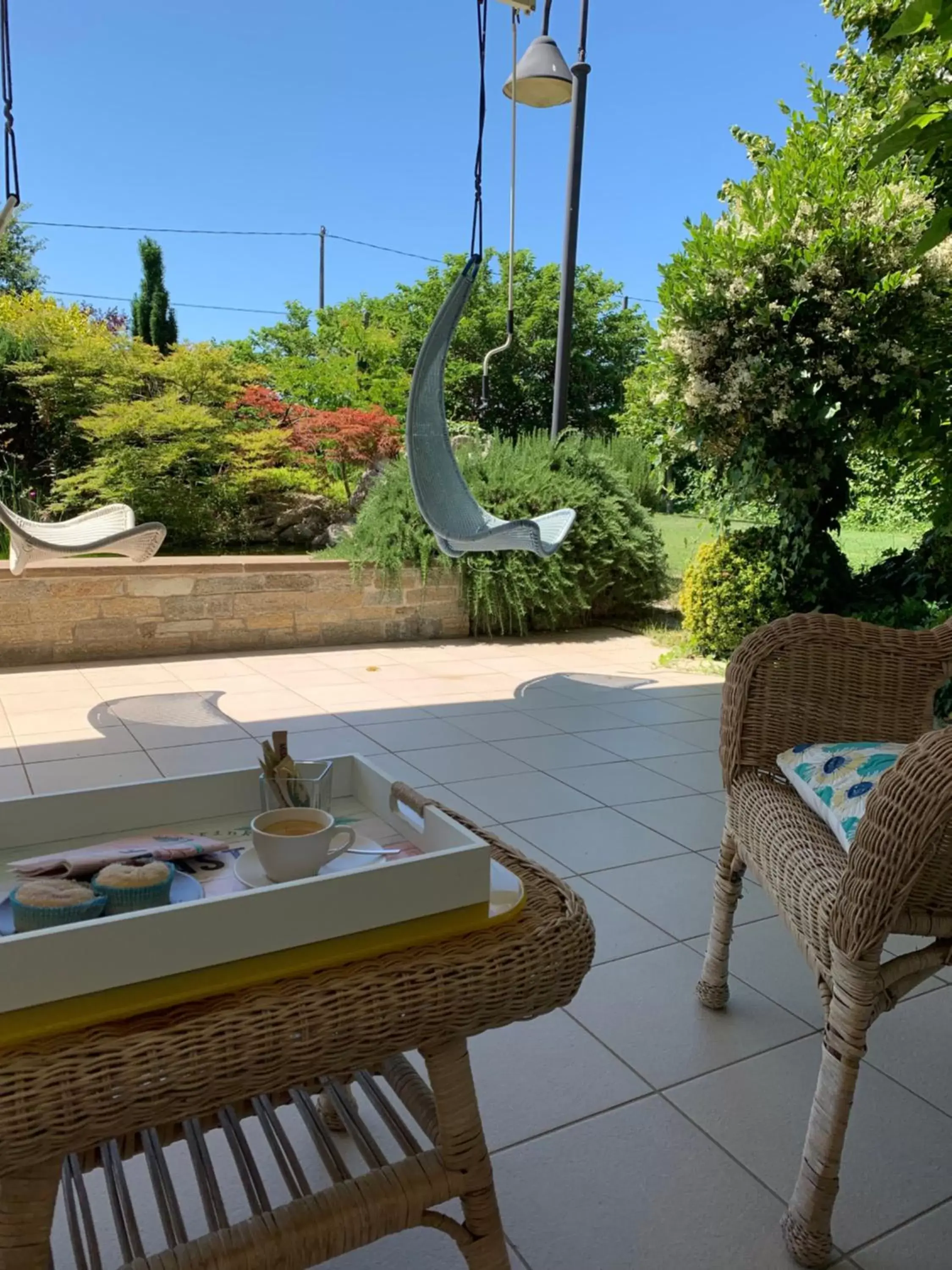 Patio, Swimming Pool in B&B Beauty House