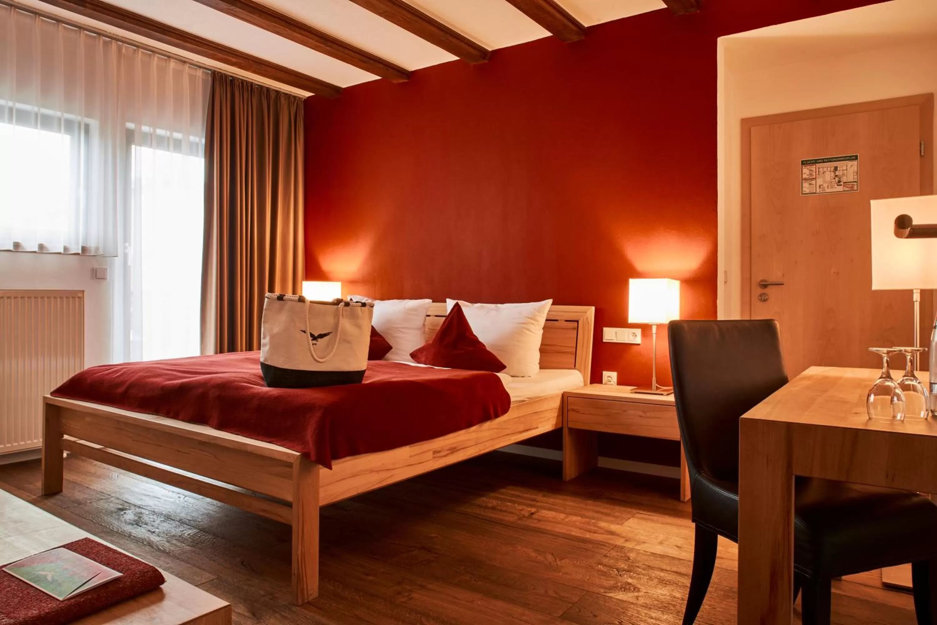 Photo of the whole room, Bed in Berghotel Lothar-Mai-Haus