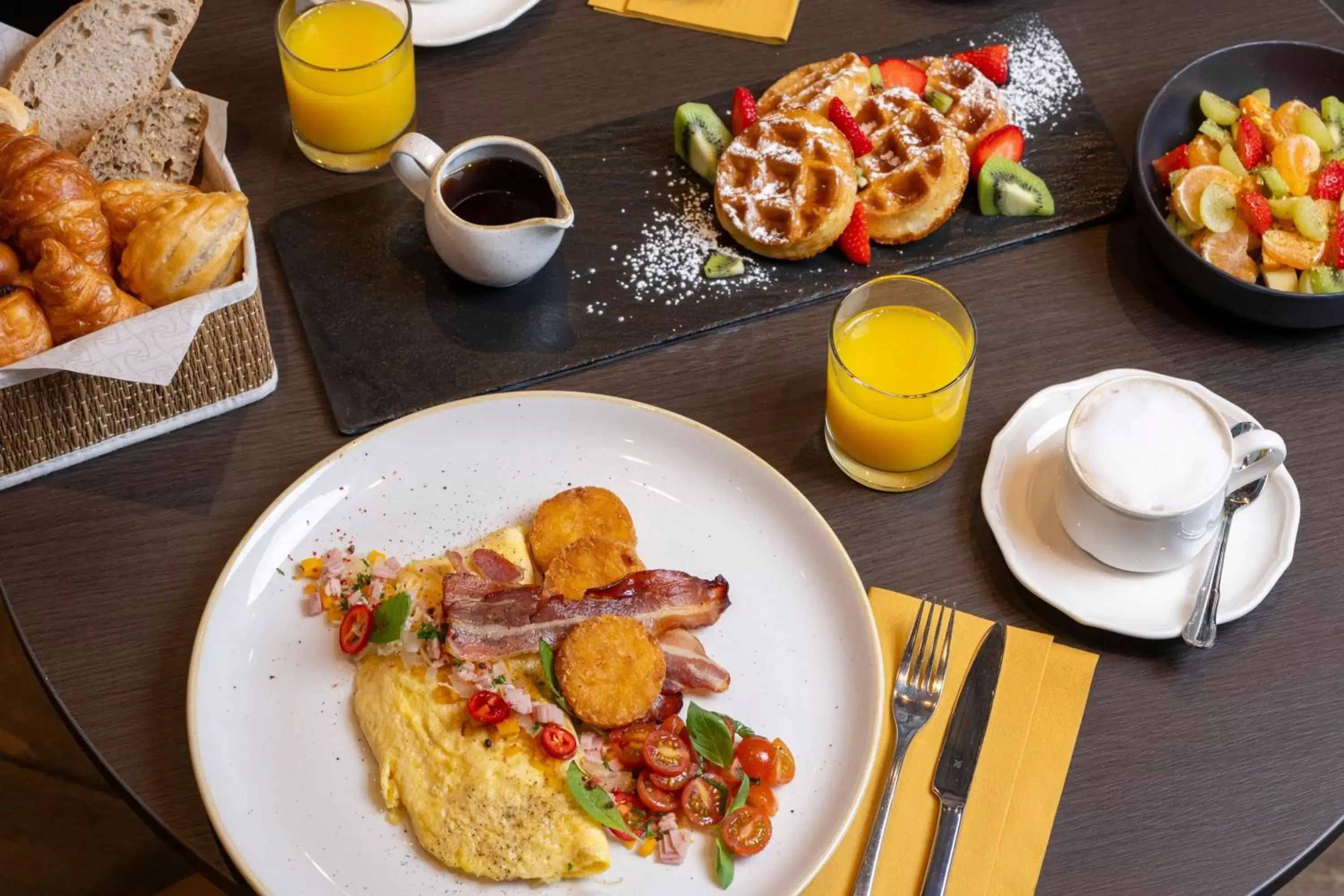 Breakfast in Brussels Marriott Hotel Grand Place