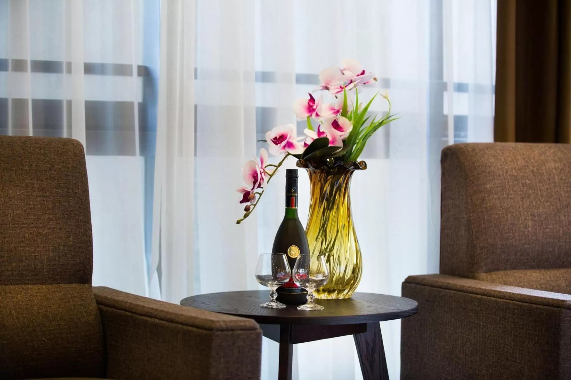 Decorative detail in My Linh Hotel