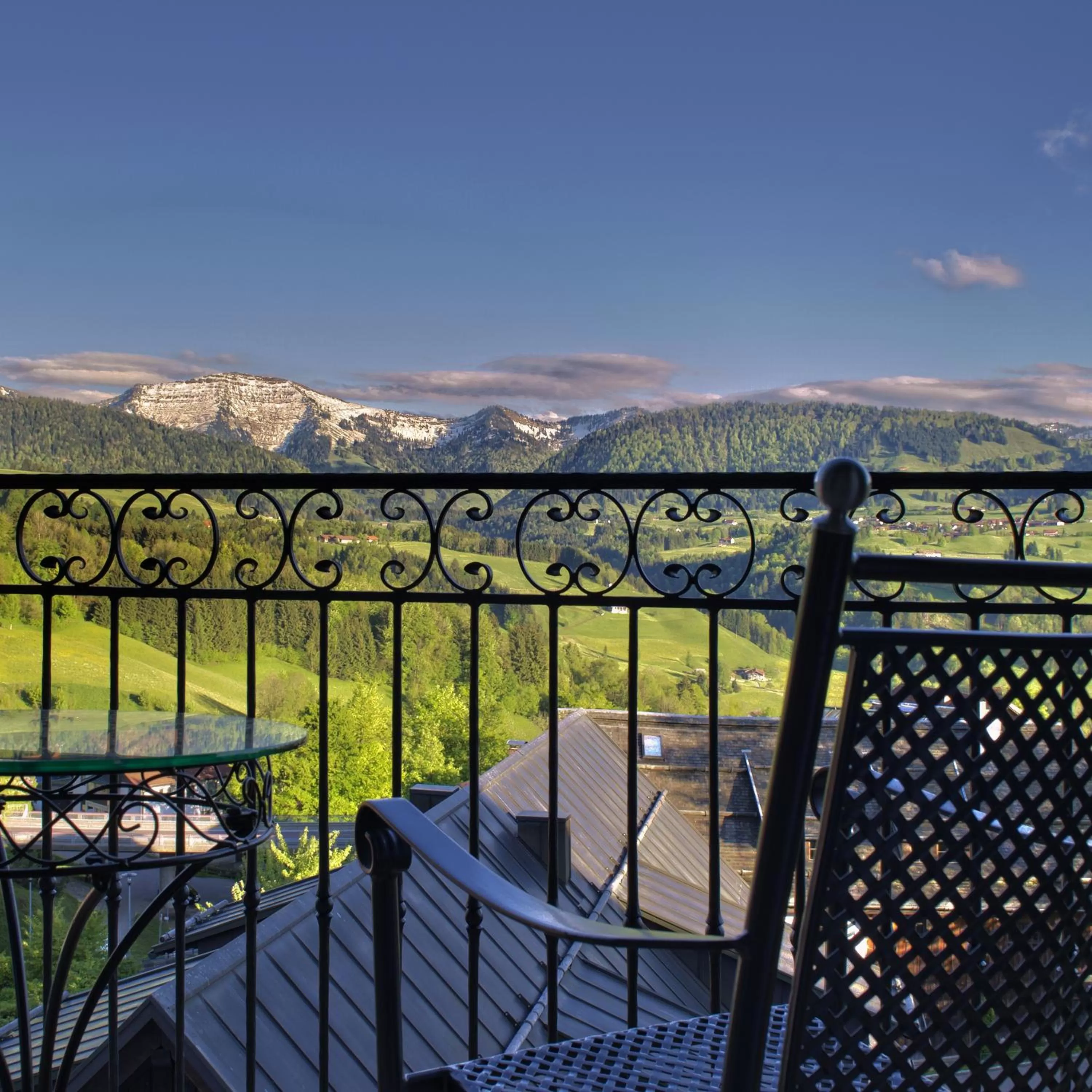 Mountain view in Hotel Bayerischer Hof