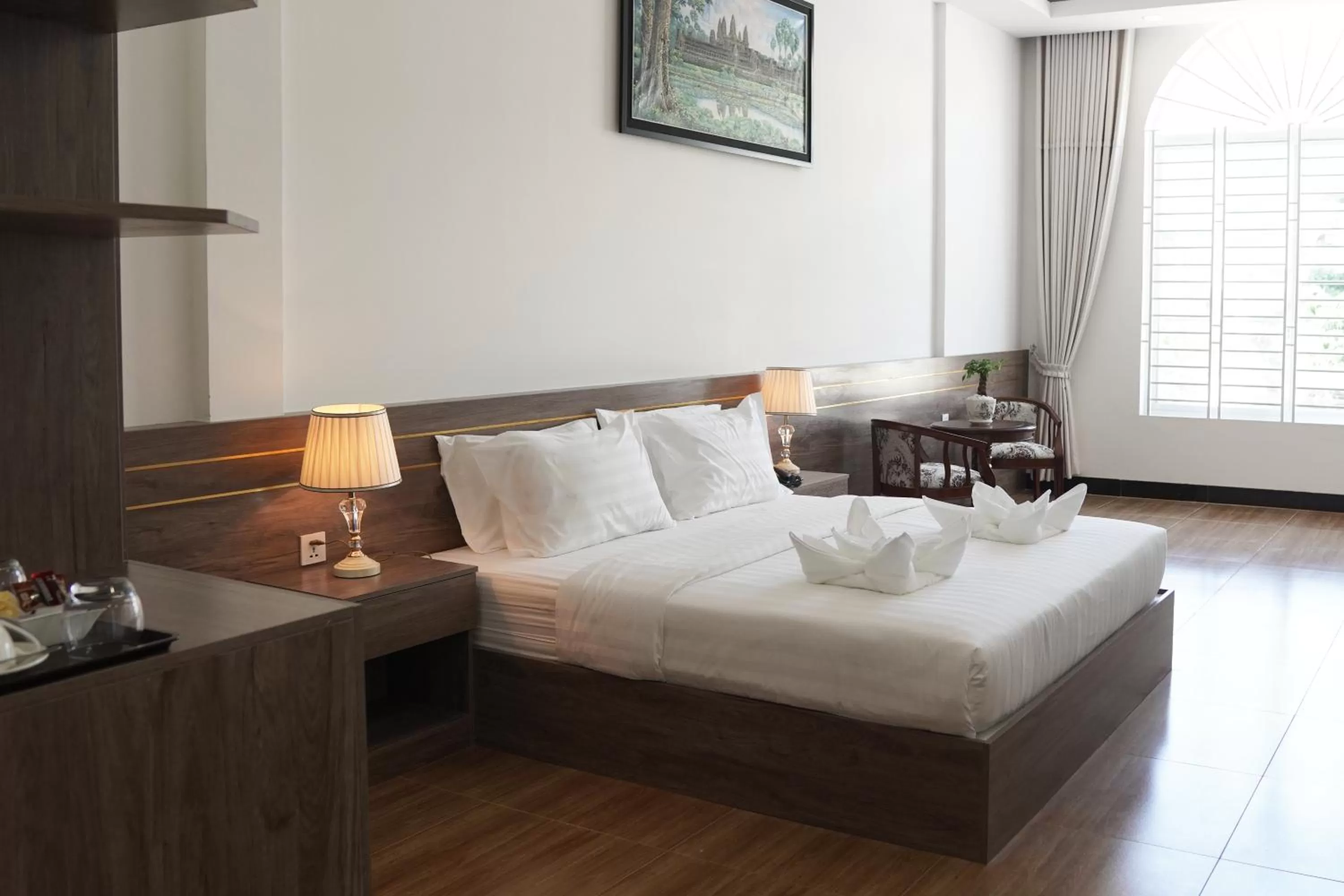 Bedroom, Bed in Apple Hotel Three - Phnom Penh