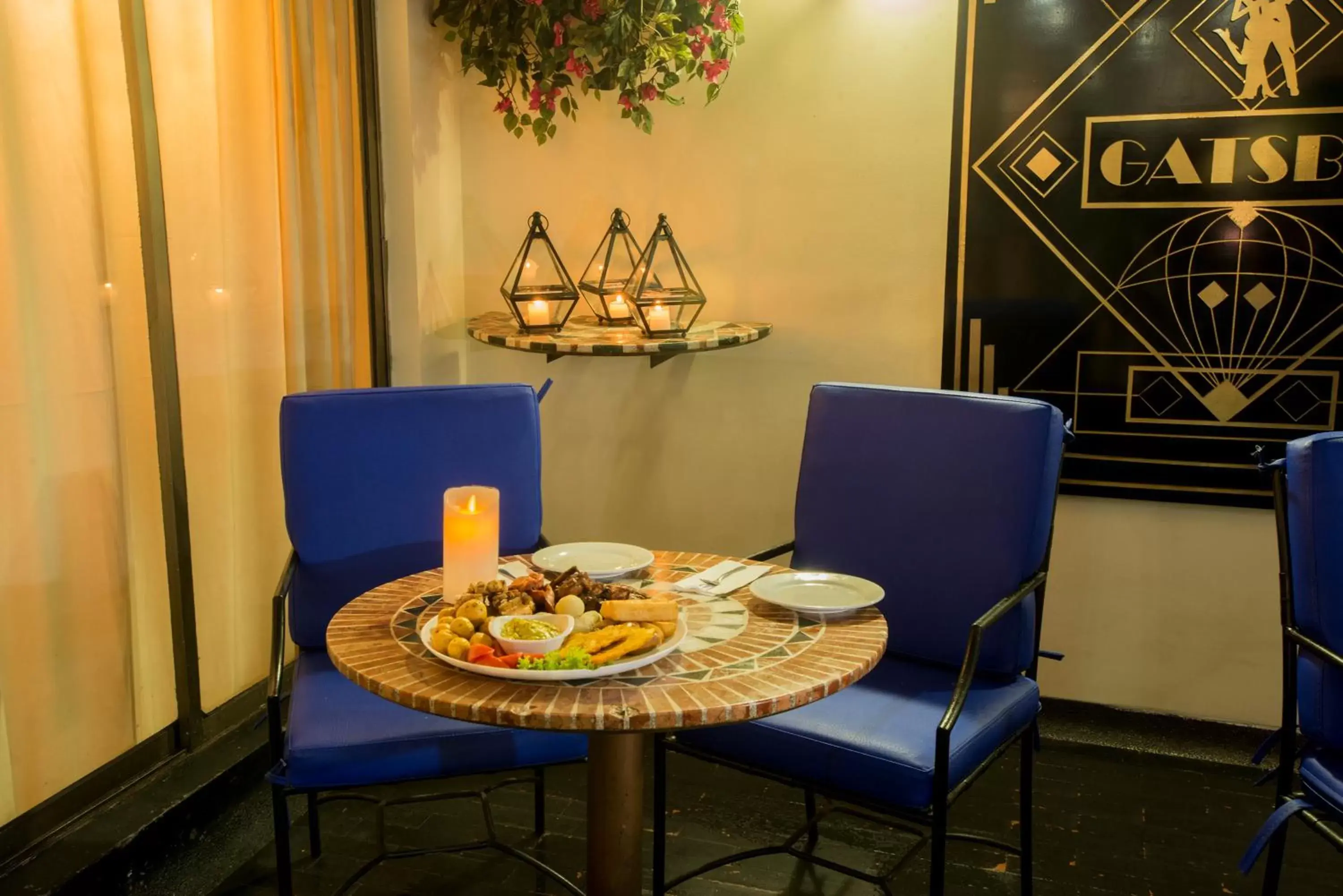 Dining area in Lancaster House