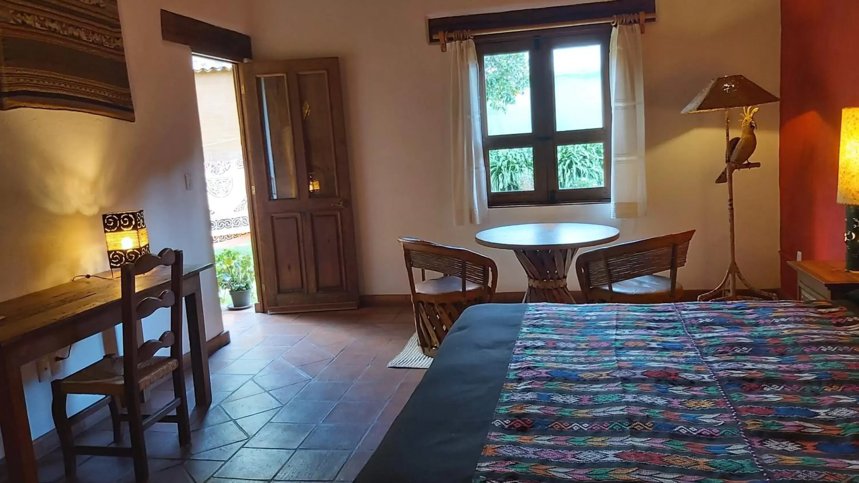 Decorative detail, Dining Area in Posada Yolihuani