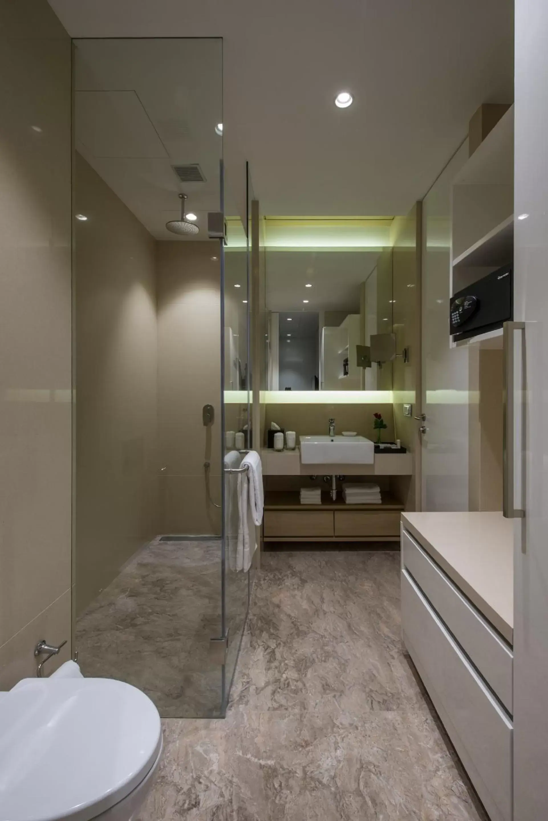 Bathroom in Eastin Residences Vadodara