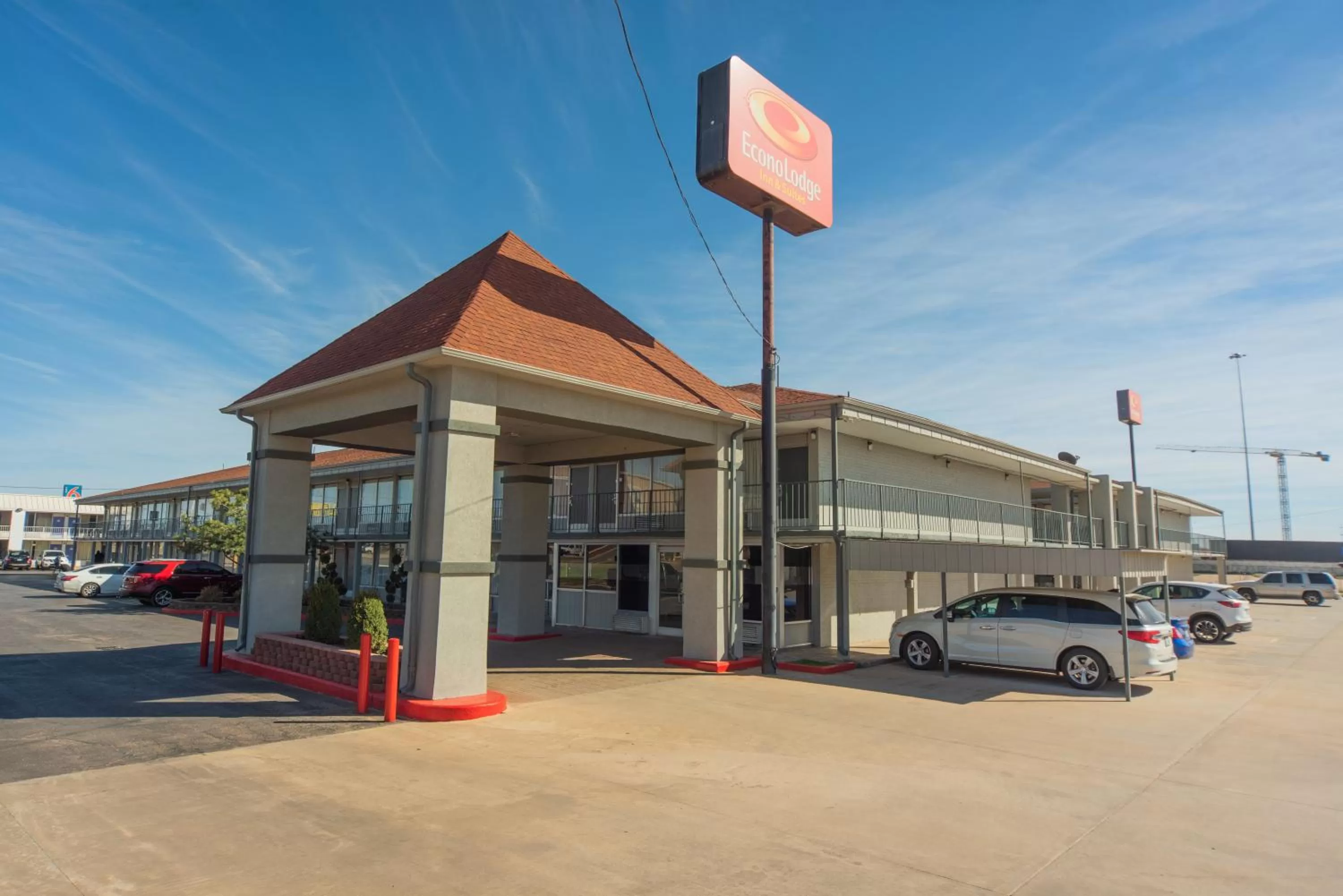 Property building in Econo Lodge Inn & Suites Near Bricktown