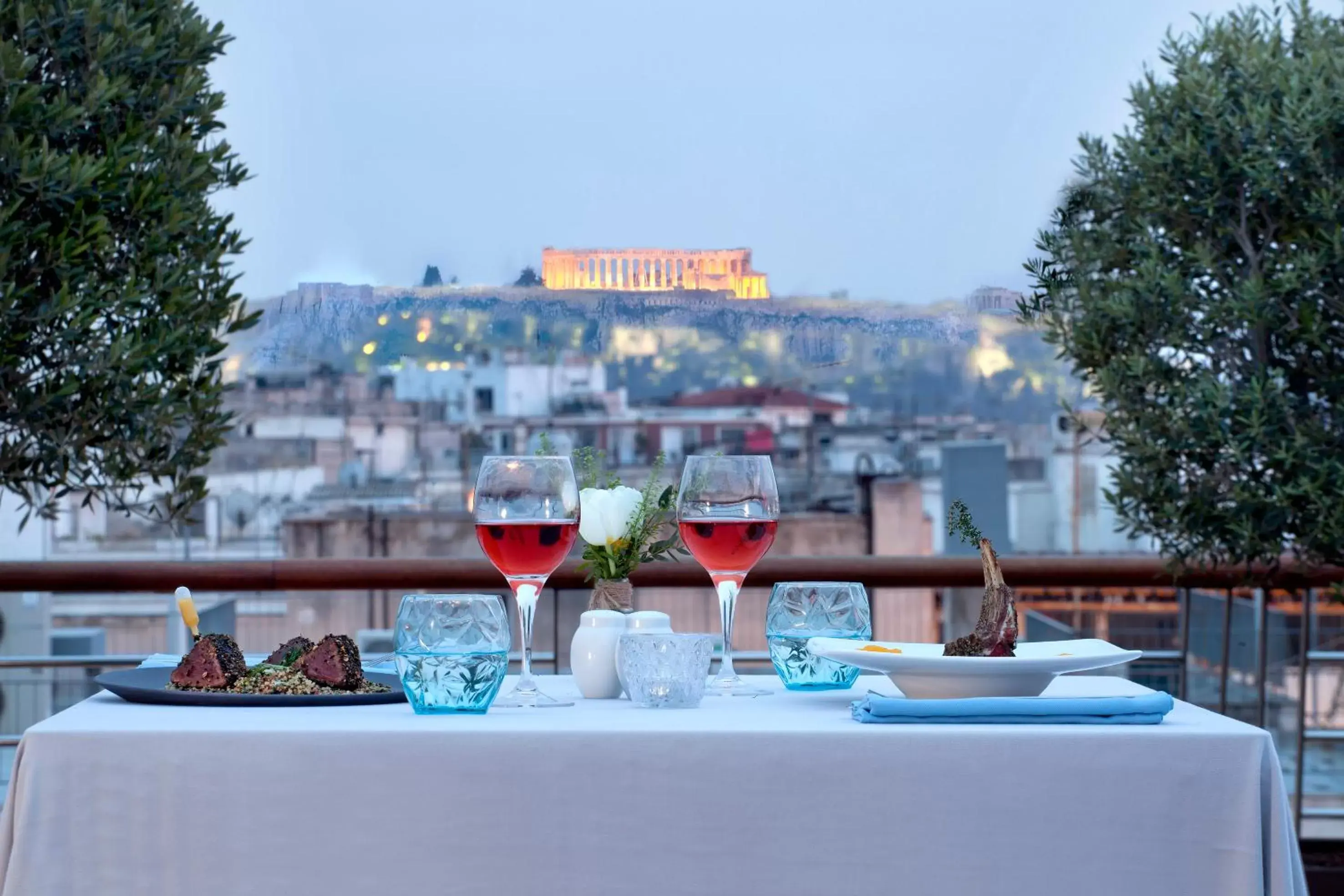 Balcony/Terrace in Melia Athens