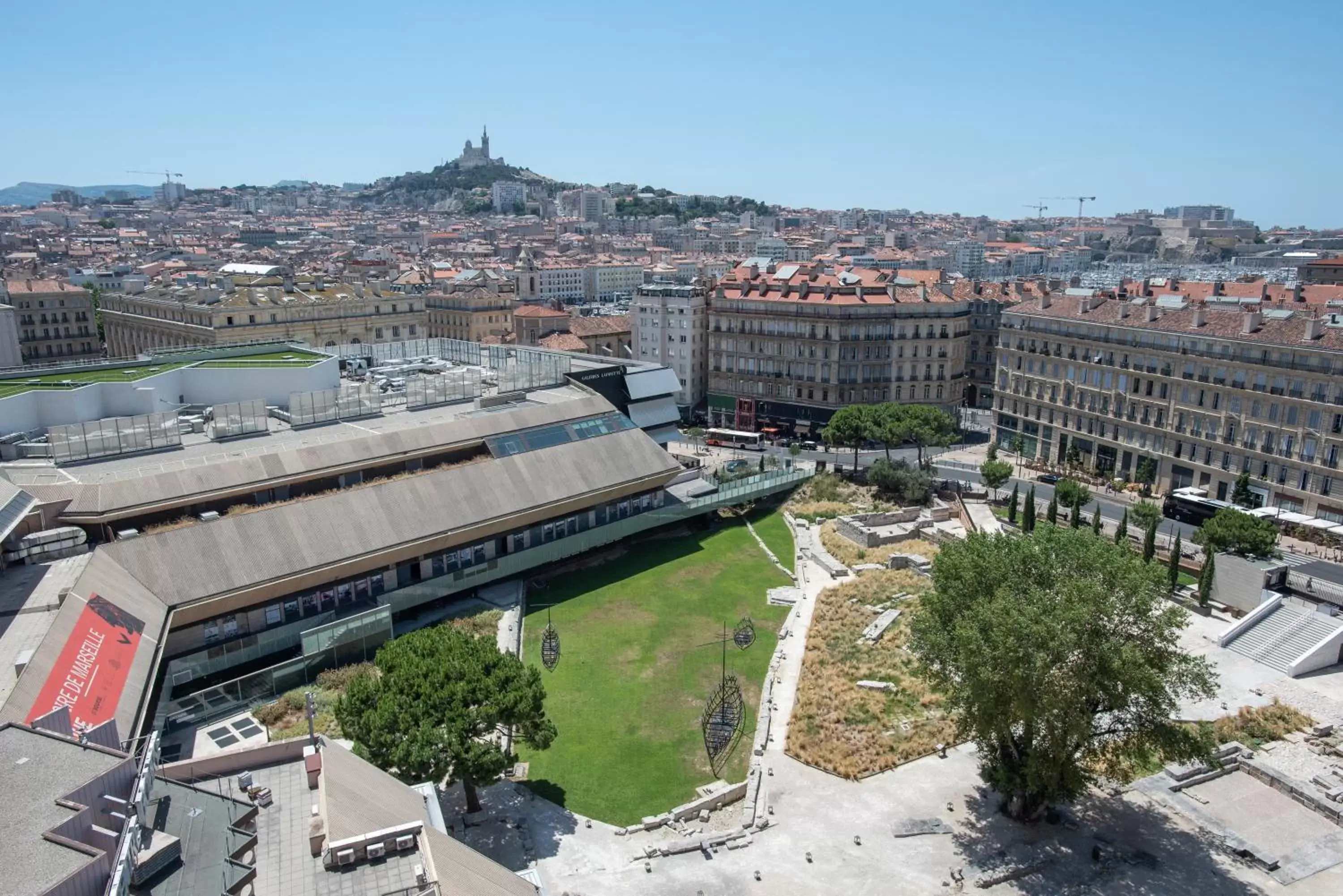 City view, Bird's-eye View in Mercure Marseille Centre Vieux Port