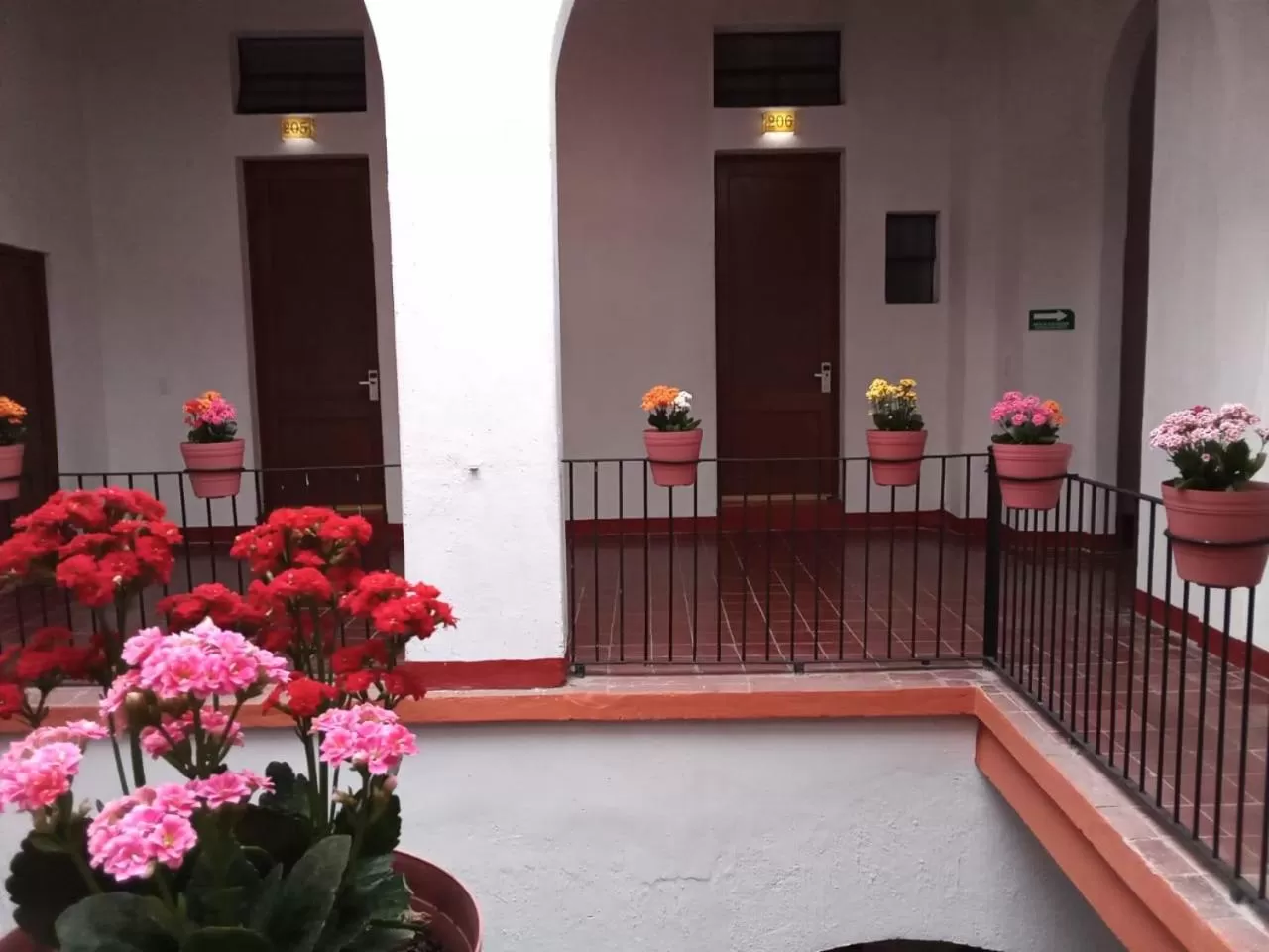 Patio in Hotel Real de Castilla