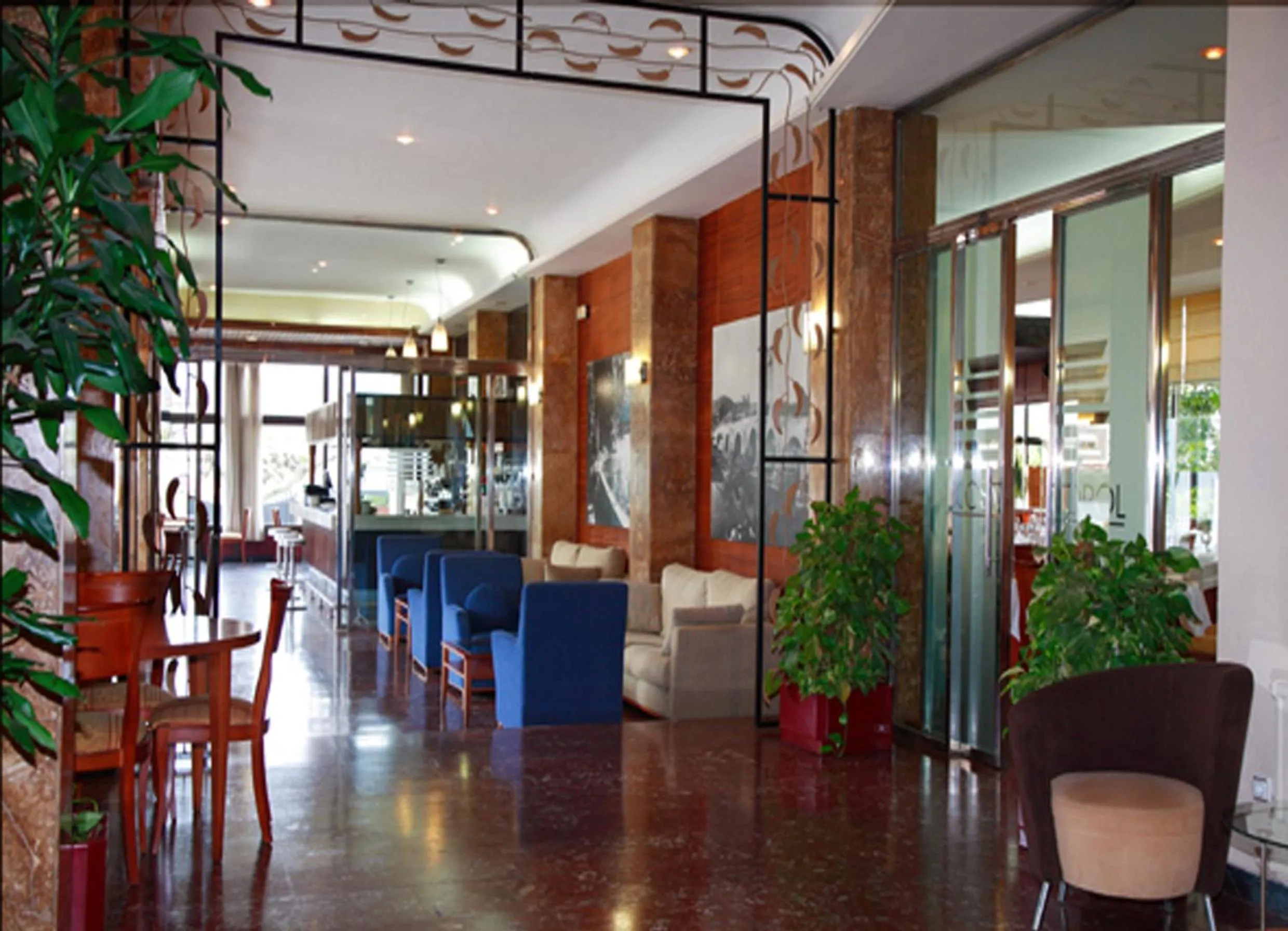 Lobby or reception in Hotel Cosmopol