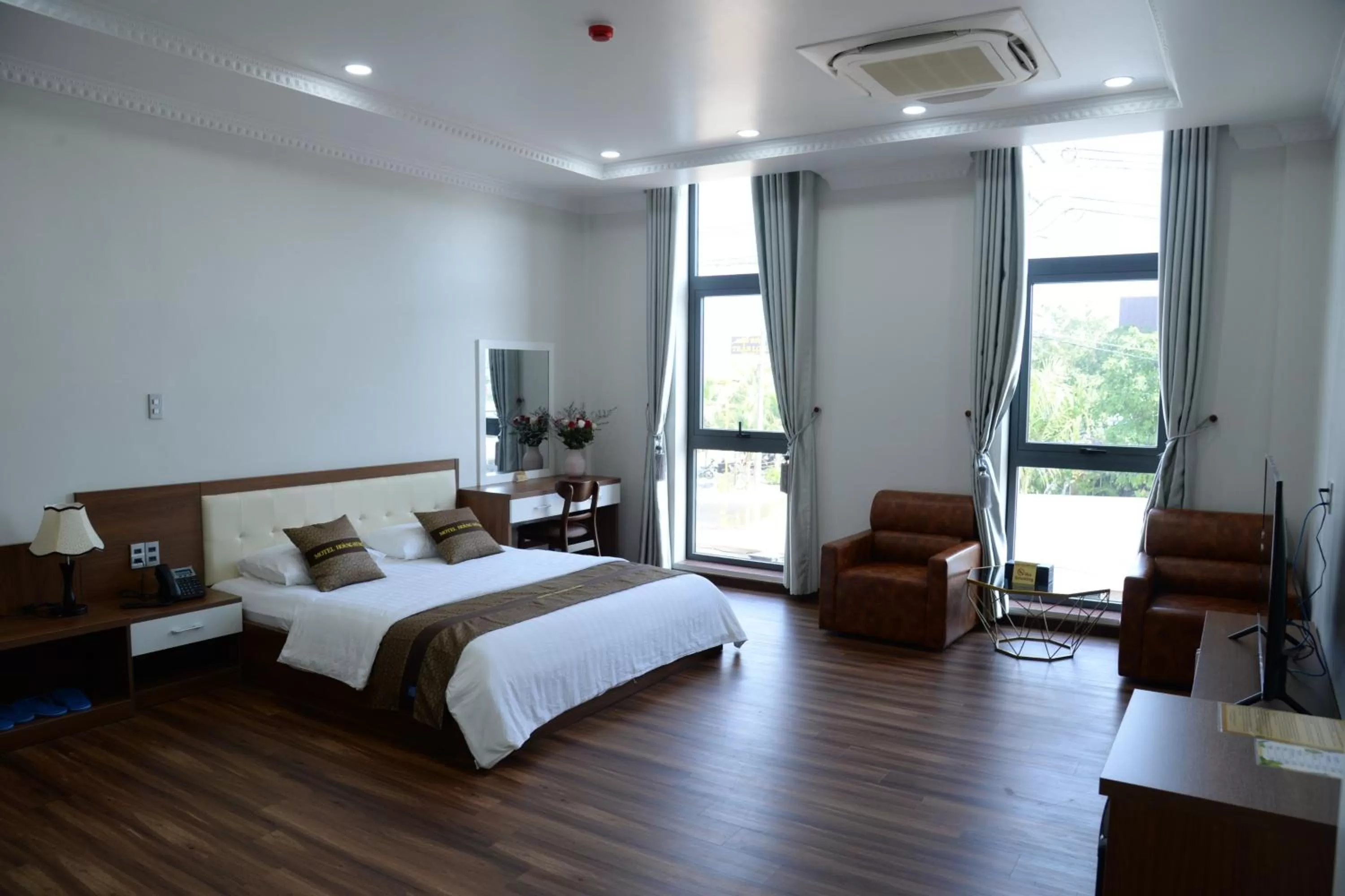 Bed in Hoang Hung Hotel