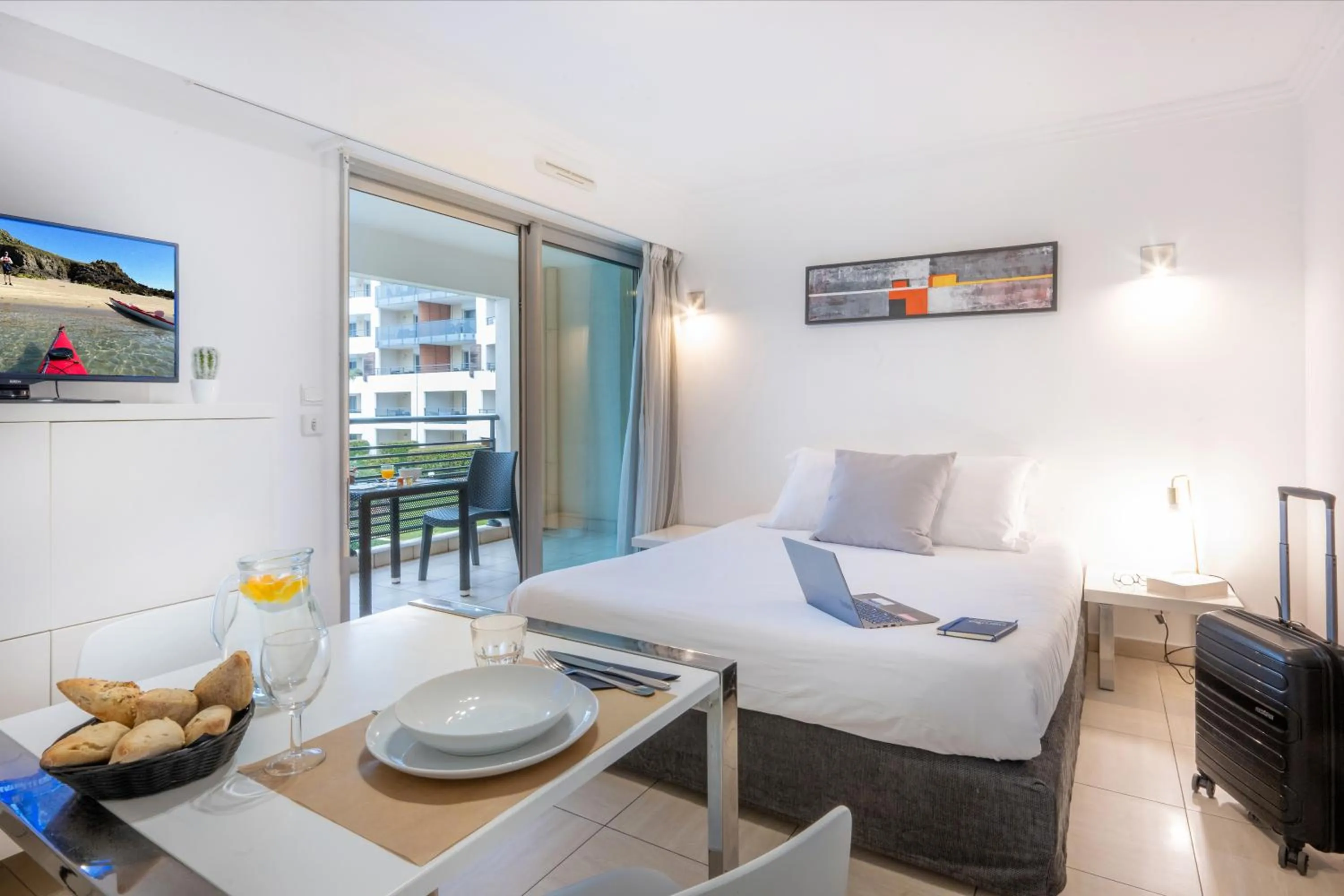 Photo of the whole room in Nemea Appart Hotel Le Lido Cagnes sur Mer