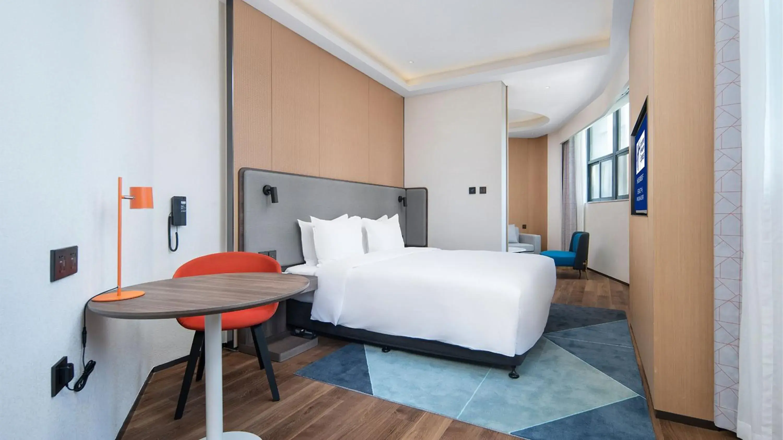 Bedroom, Bed in Holiday Inn Express Xi'an Qujiang Center, an IHG Hotel