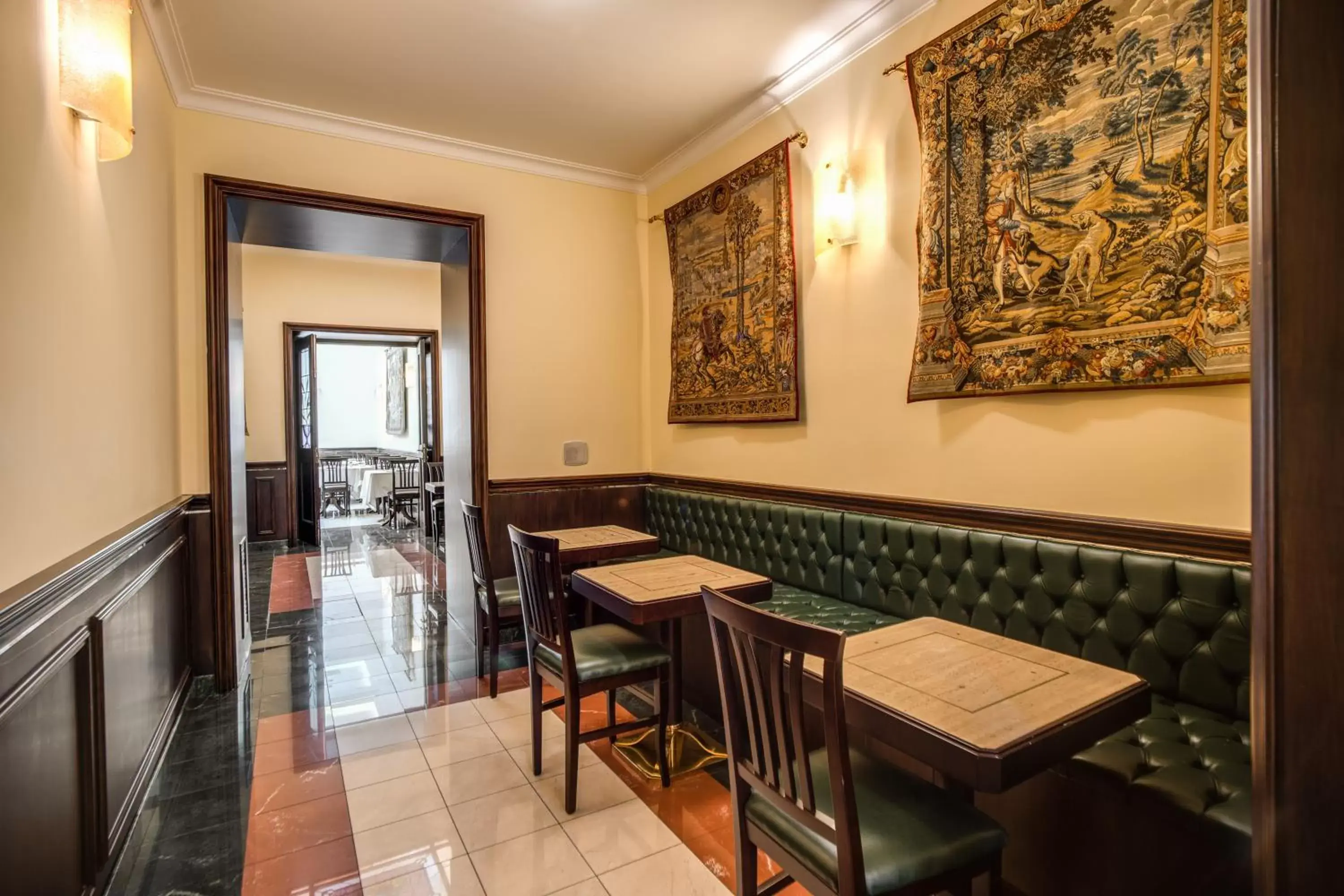 Lobby or reception in Hotel Diocleziano