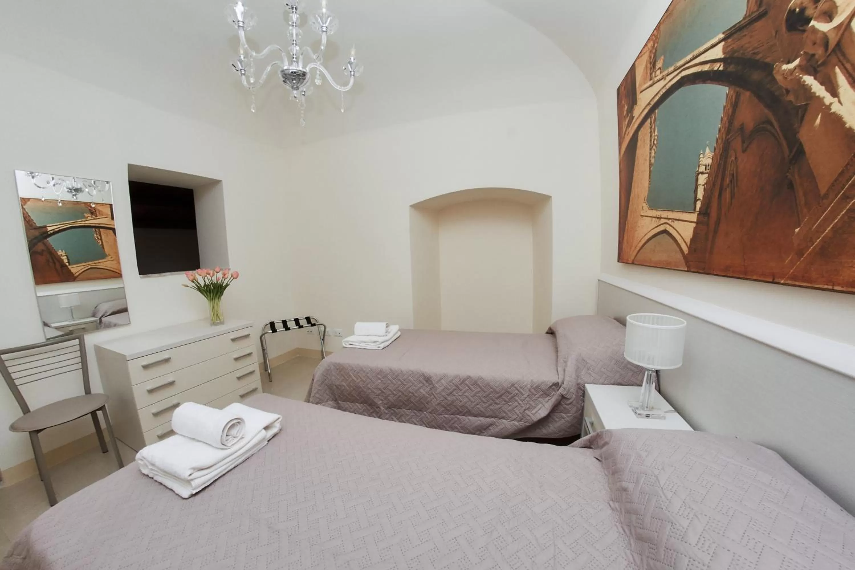 Bed in Palermo Blu - Monacò rooms