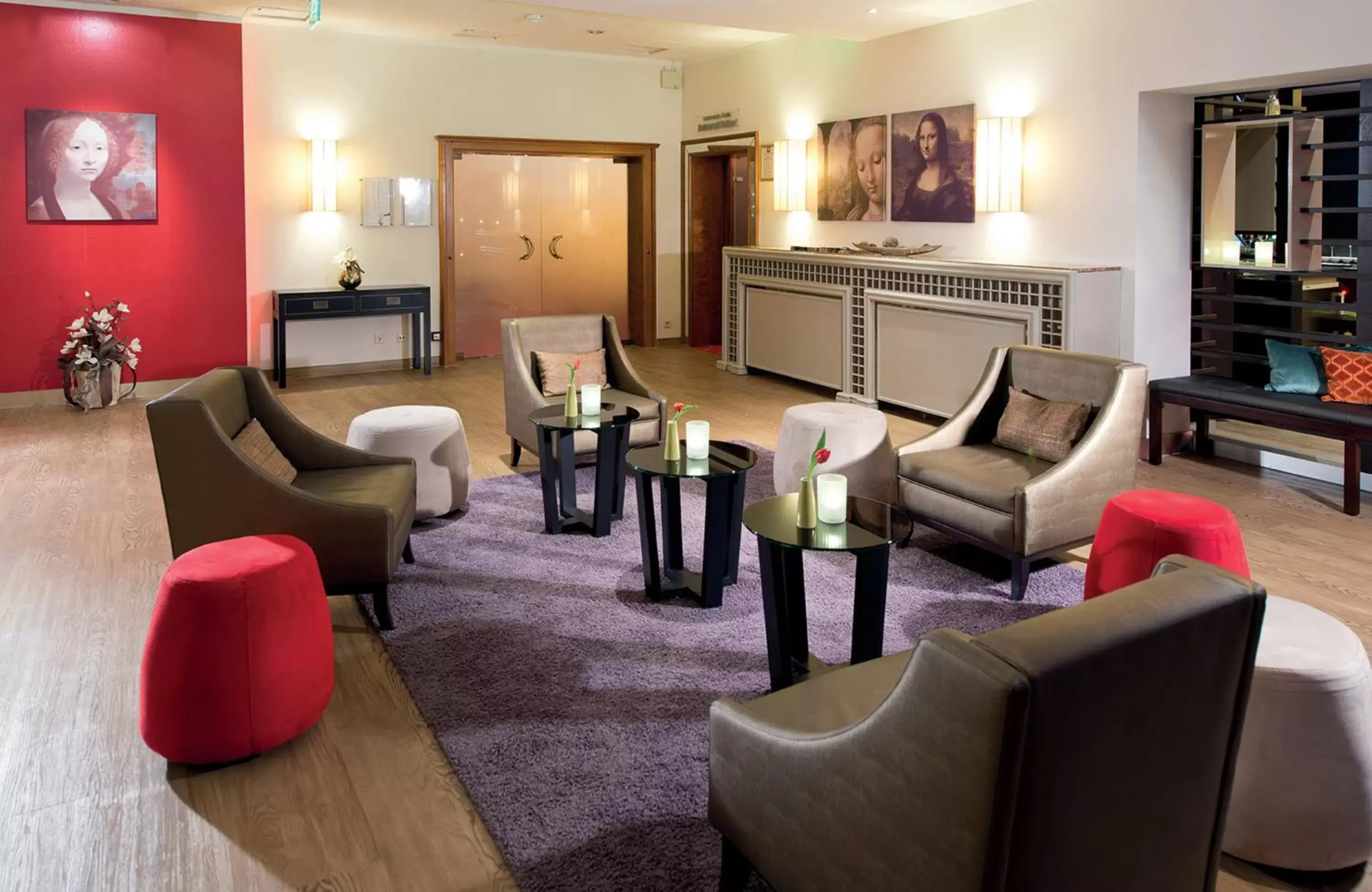 Lobby or reception, Lounge/Bar in Leonardo Hotel Heidelberg Walldorf