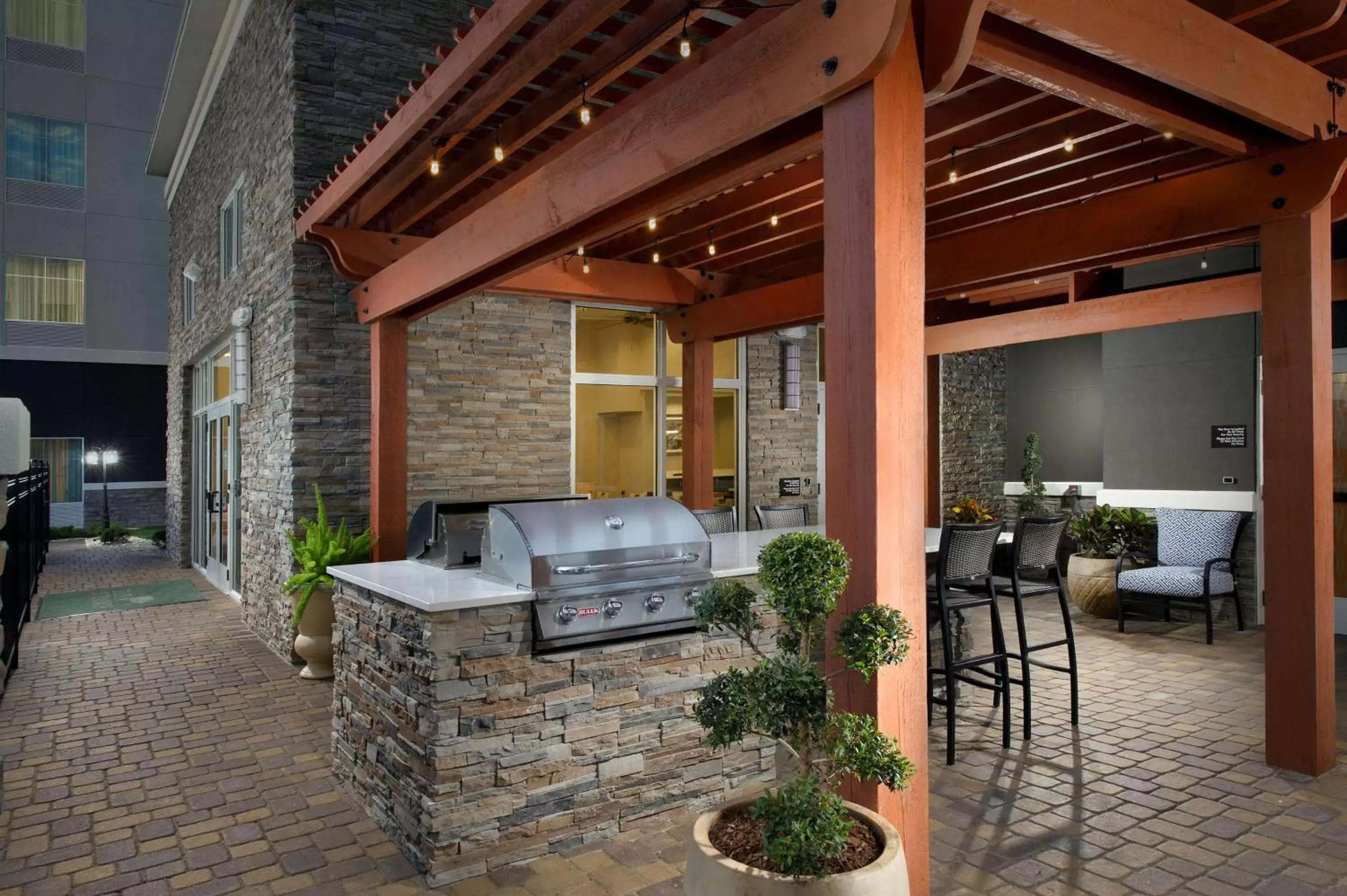 Patio in Homewood Suites by Hilton Metairie New Orleans