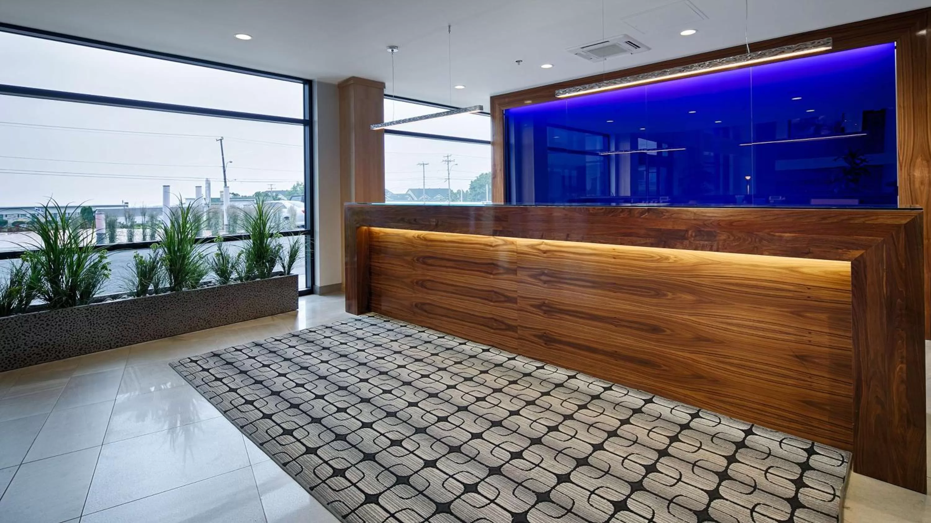 Lobby or reception in Hotel Levesque