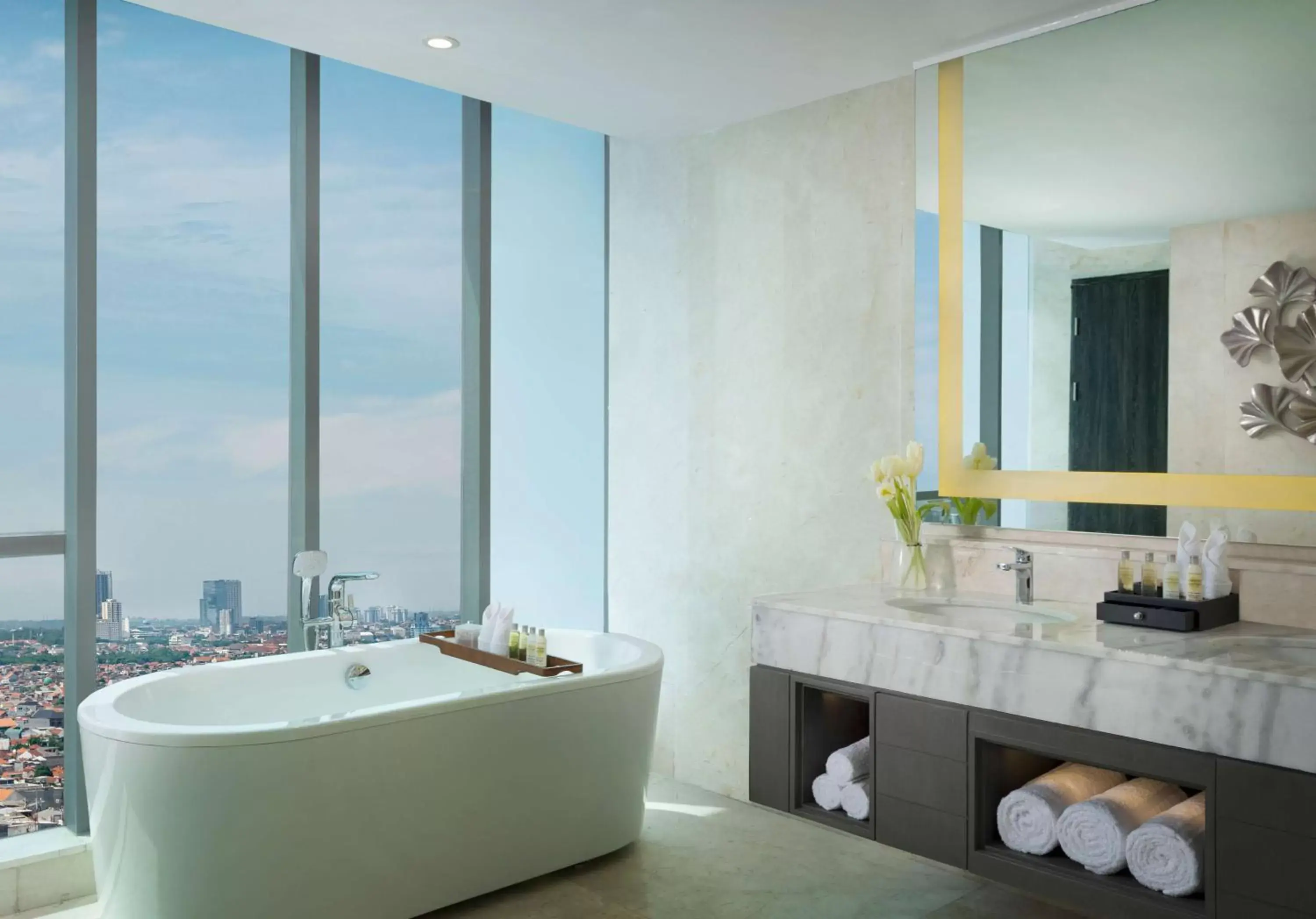 Bathroom in DoubleTree by Hilton Surabaya