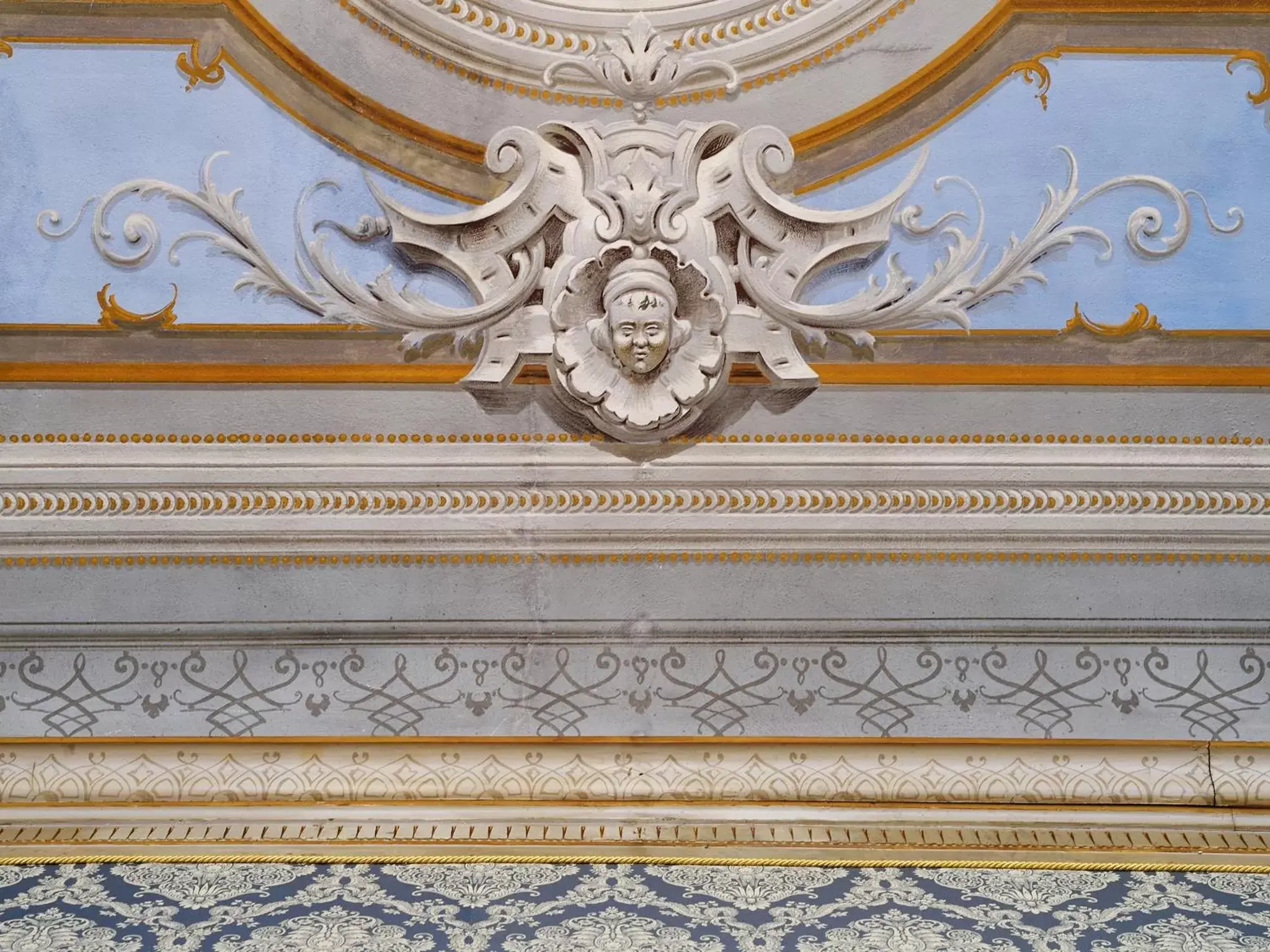 Decorative detail in Hotel Corte dei Greci