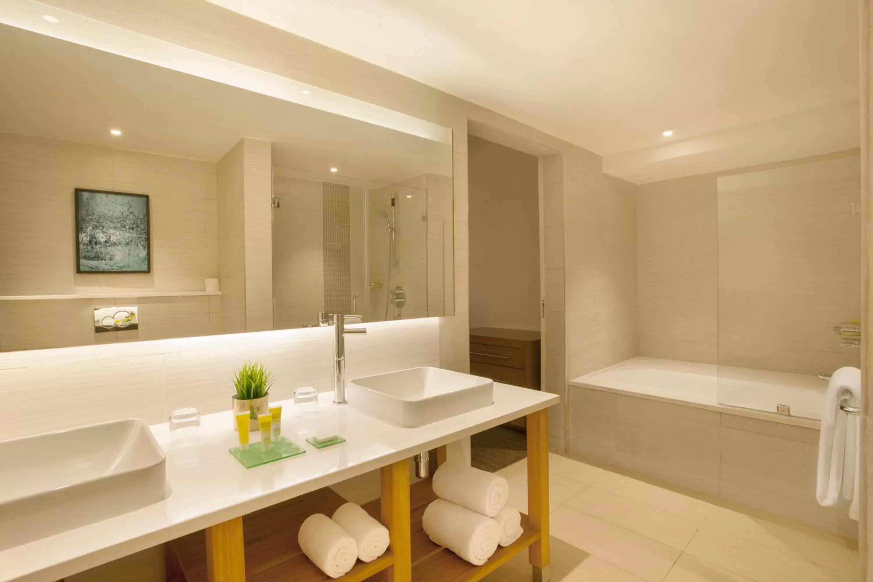 Shower, Bathroom in Hyatt Place Hyderabad Banjara Hills