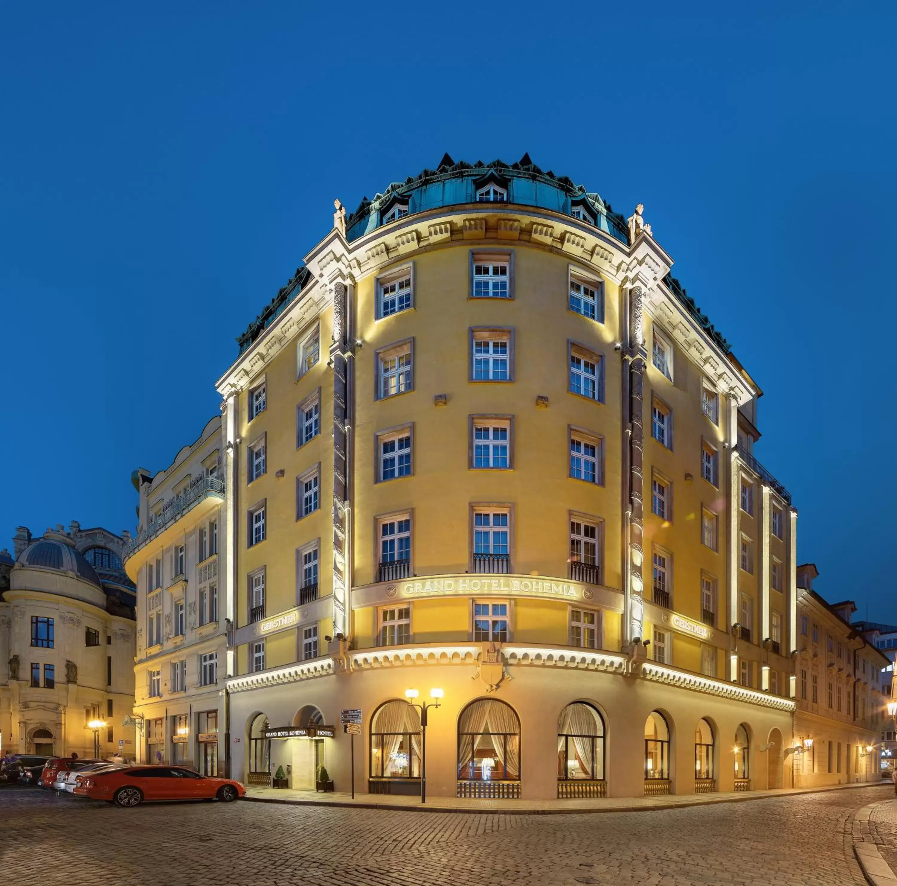 Facade/entrance, Property Building in Grand Hotel Bohemia