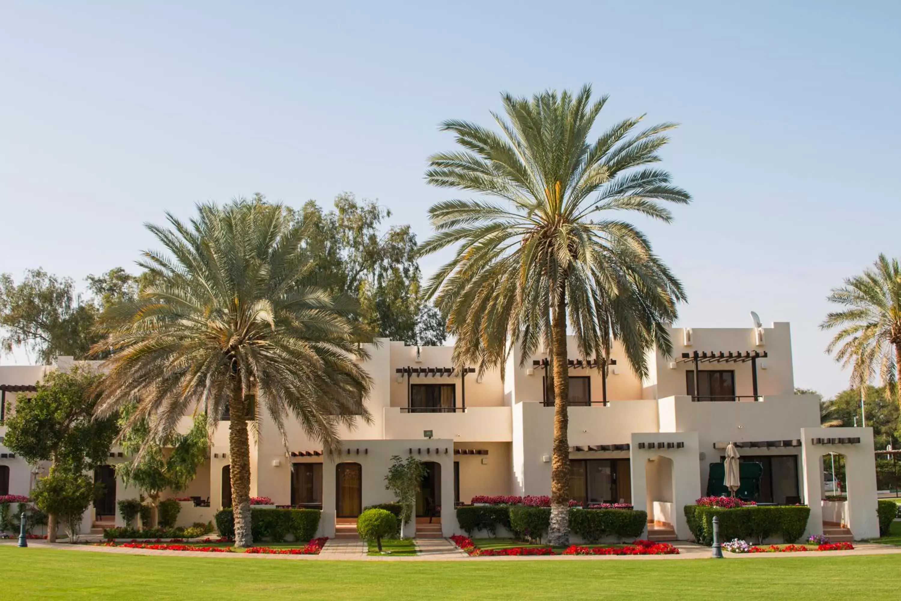 Patio, Property Building in Radisson Blu Hotel & Resort, Al Ain