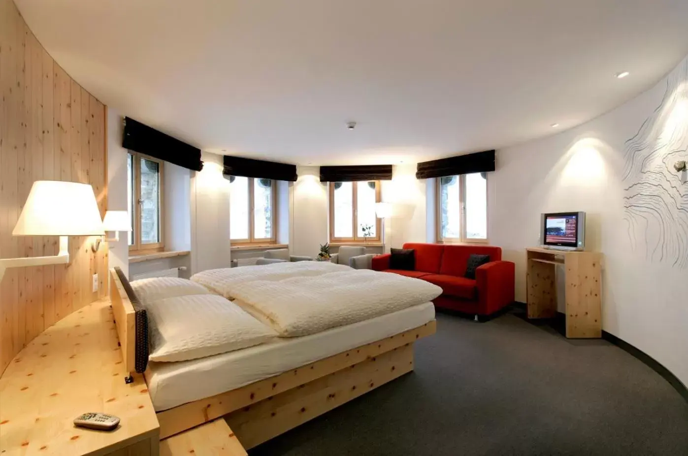 Bed in 3100 Kulmhotel Gornergrat