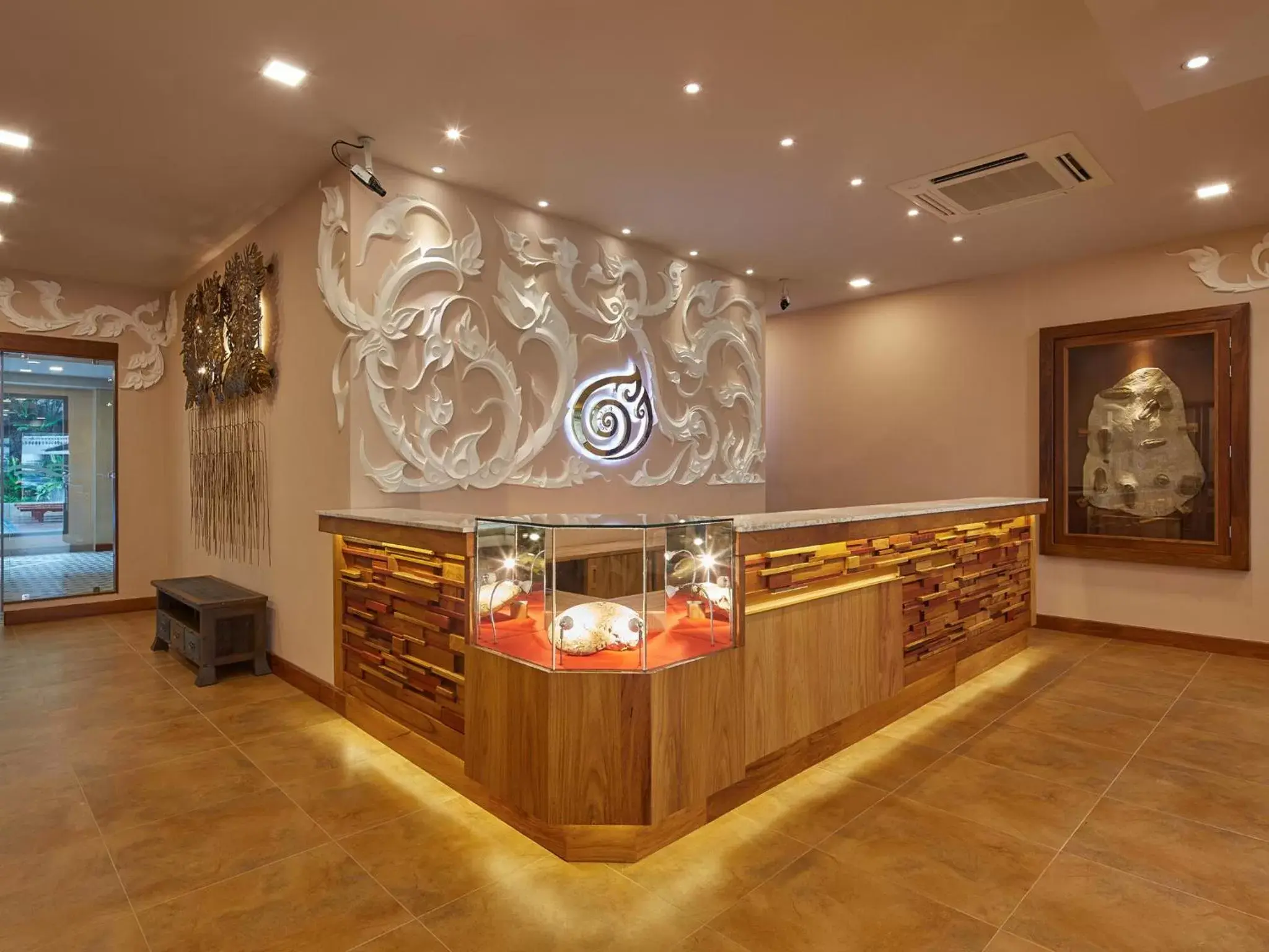 Lobby or reception in The Agate Pattaya Boutique Resort
