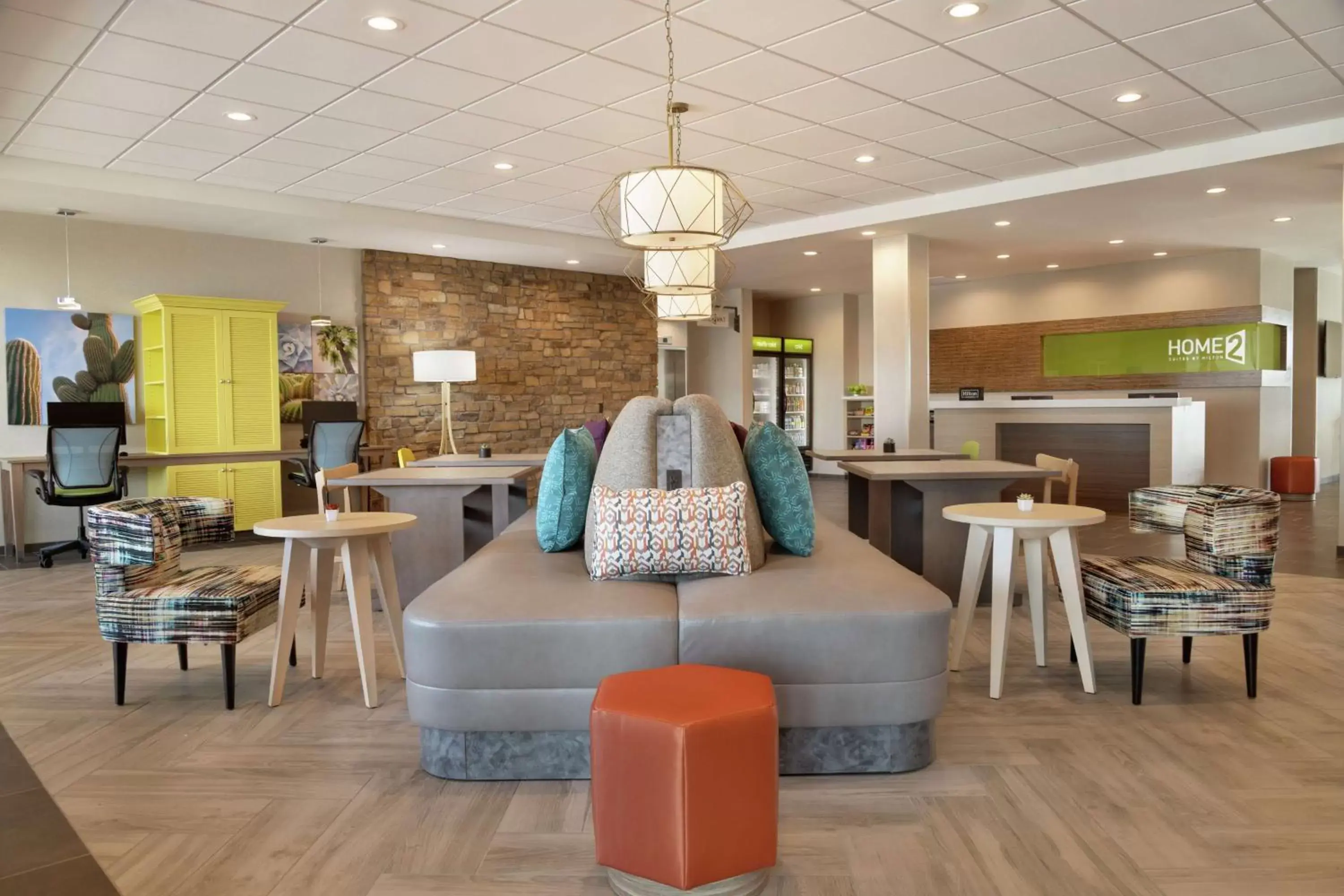 Lobby or reception, Lounge/Bar in Home2 Suites By Hilton Mesa Longbow, Az