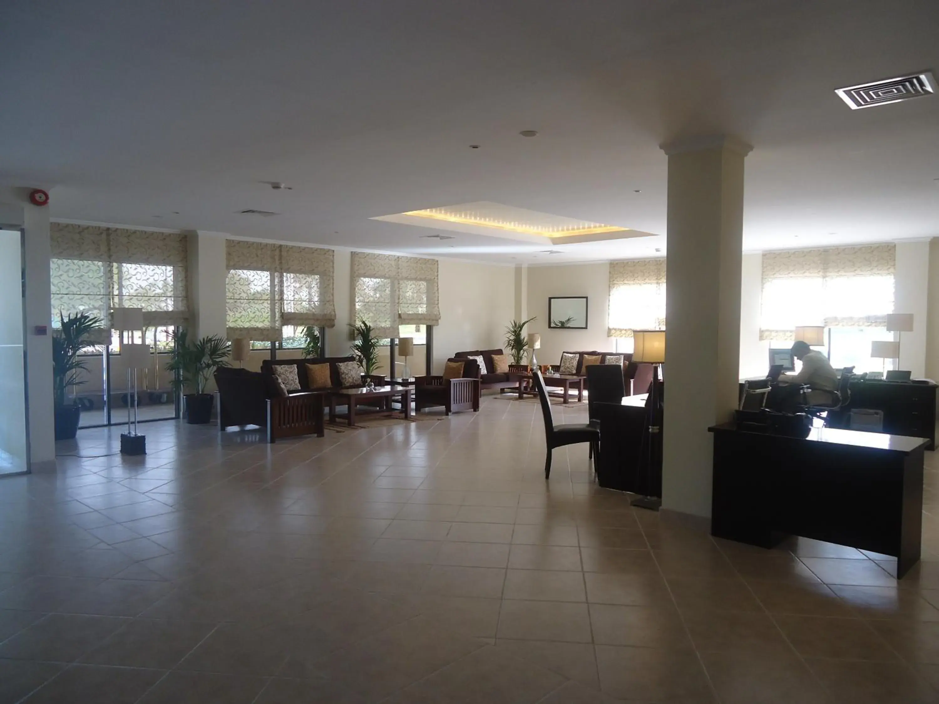 Lobby or reception, Restaurant/Places to Eat in Dhafra Beach Hotel