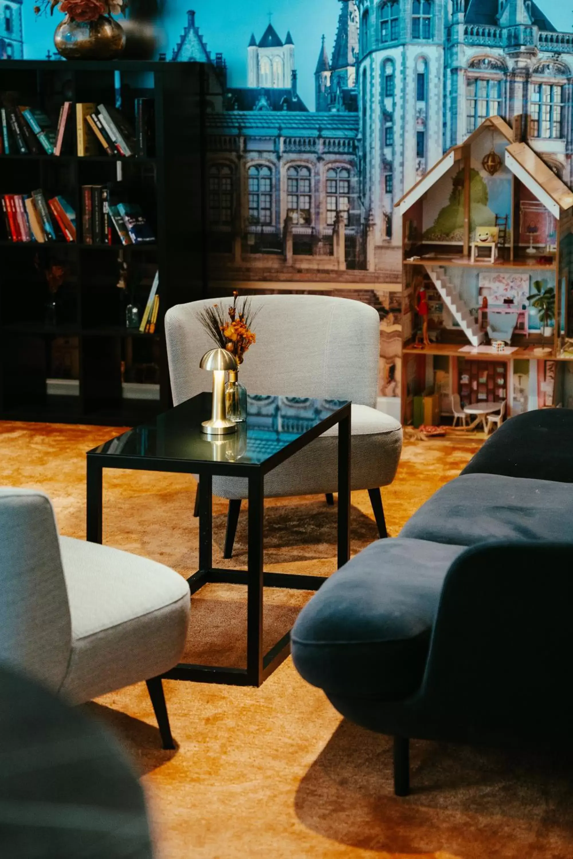 Lounge or bar, Seating Area in Residence Inn Ghent by Marriott