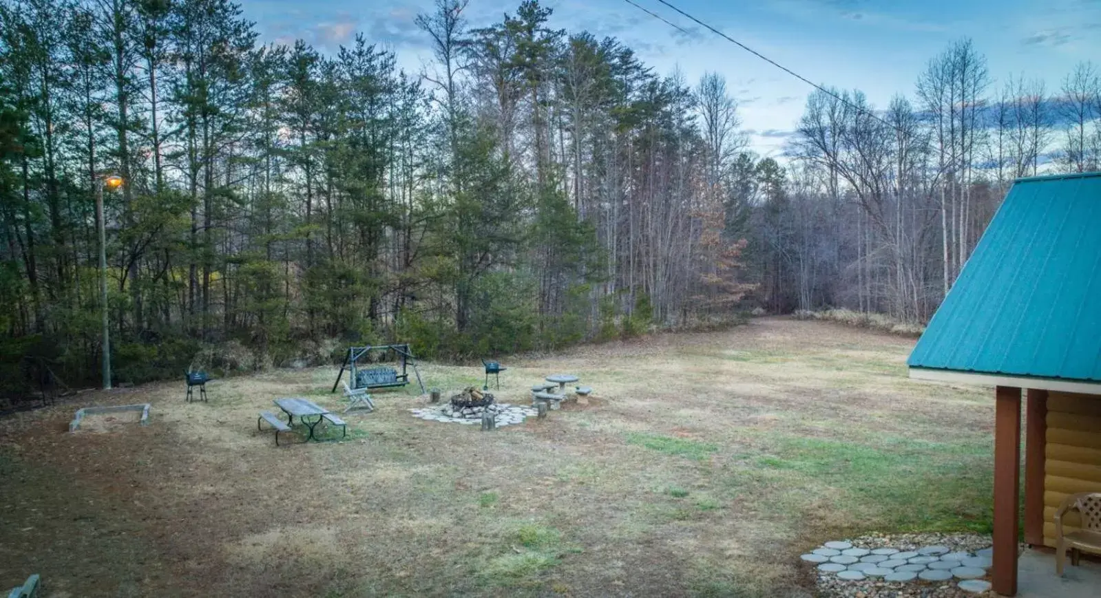 Property building in Nacoochee valley motel