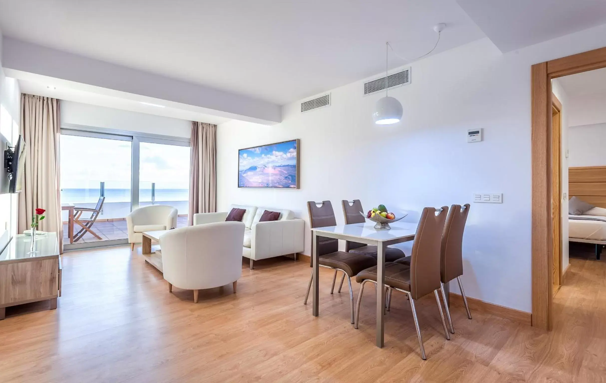 Living room, Dining Area in Hotel Lancelot