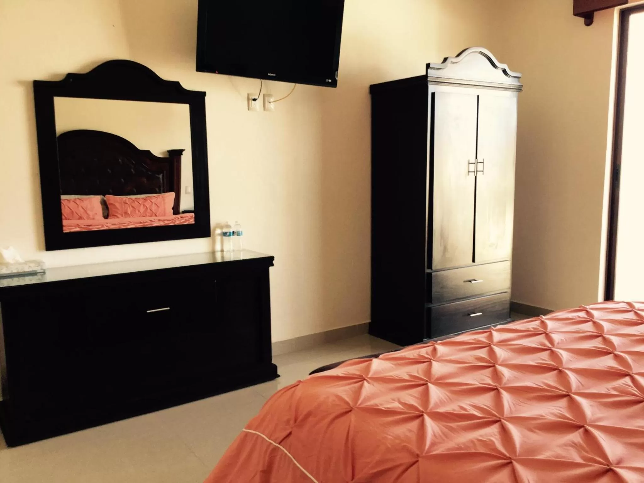 Decorative detail, Bed in Hotel Mariazel