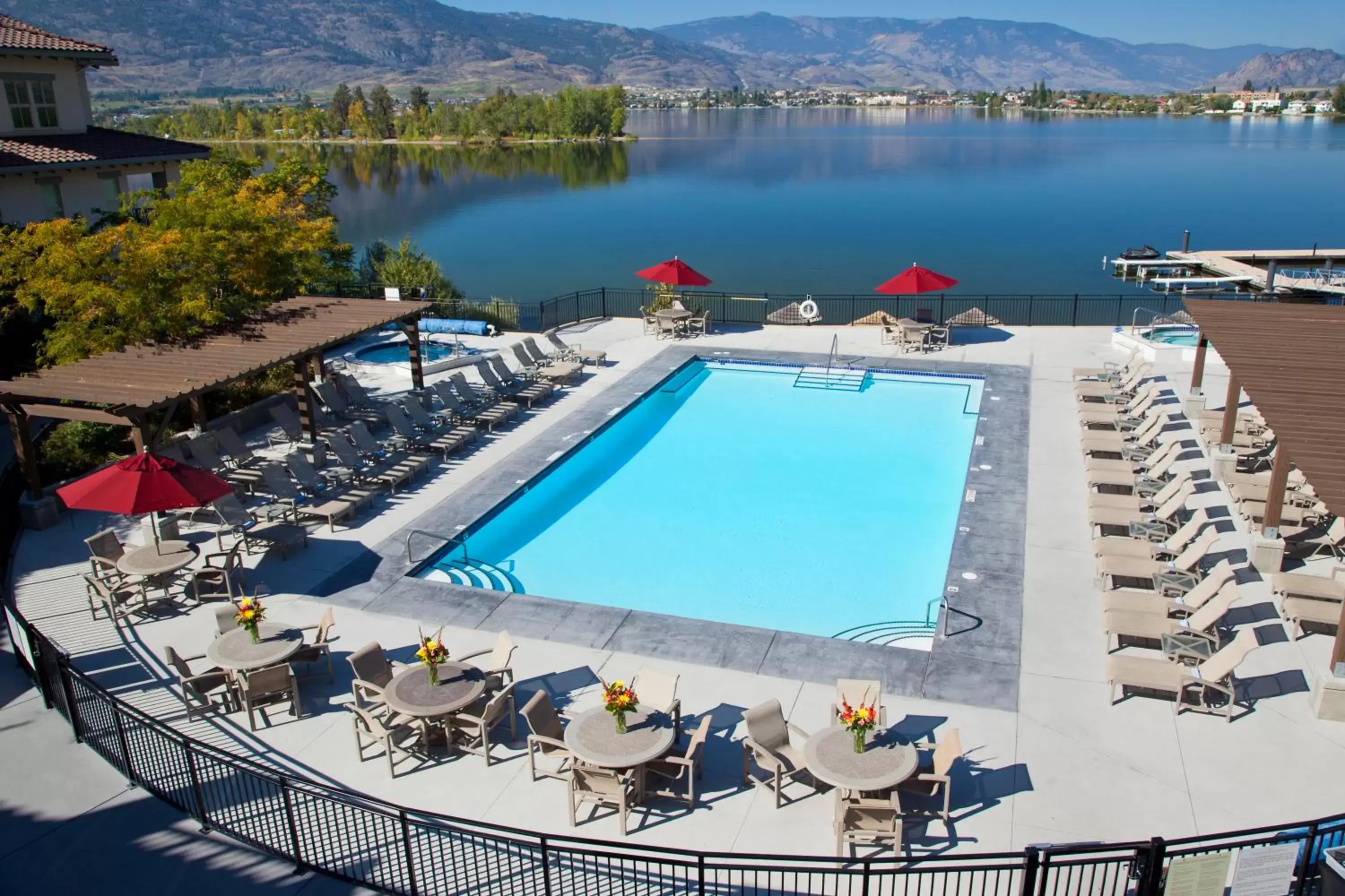 Swimming pool, Pool View in Walnut Beach Resort