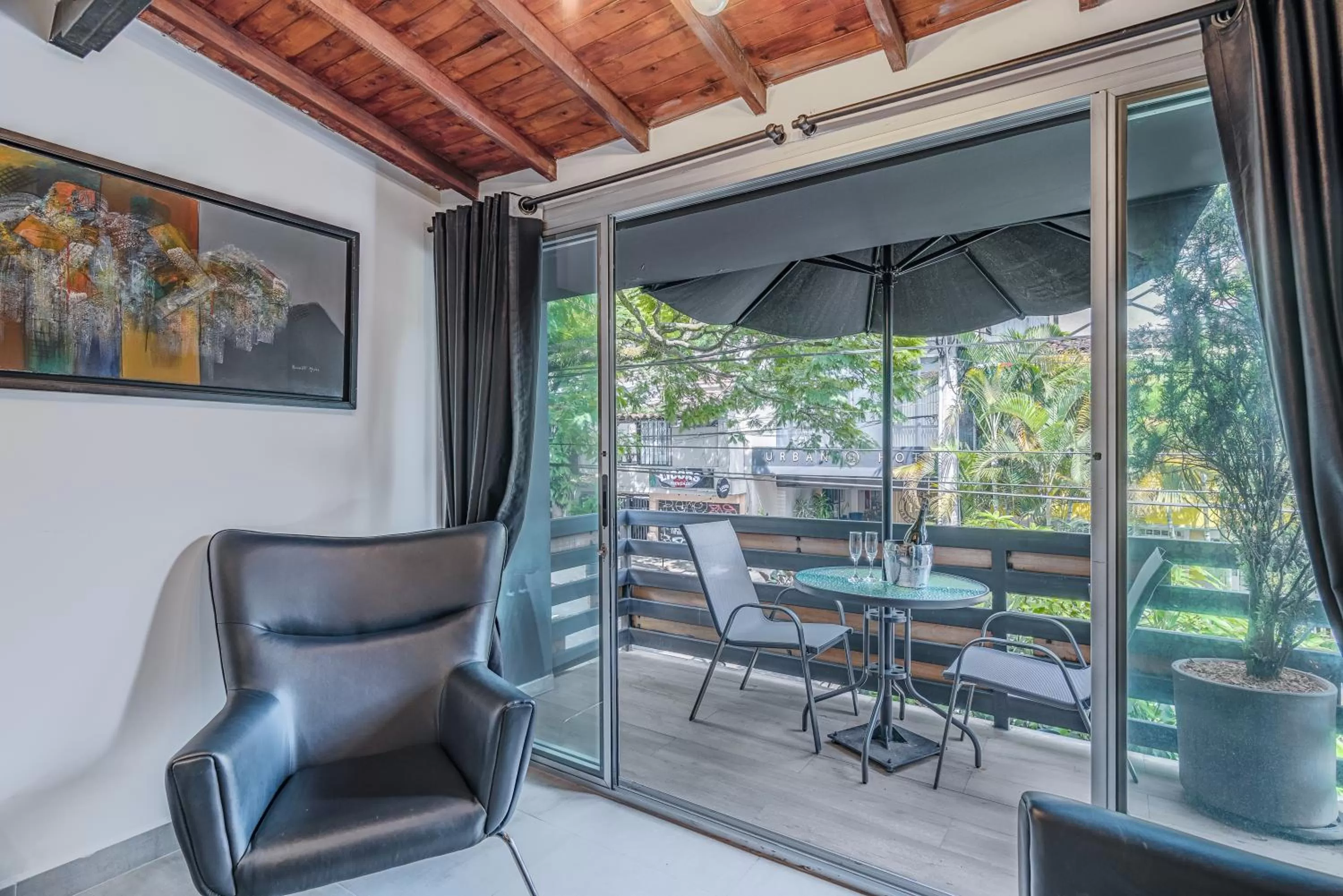 Balcony/Terrace in Viktory Boutique Hotel