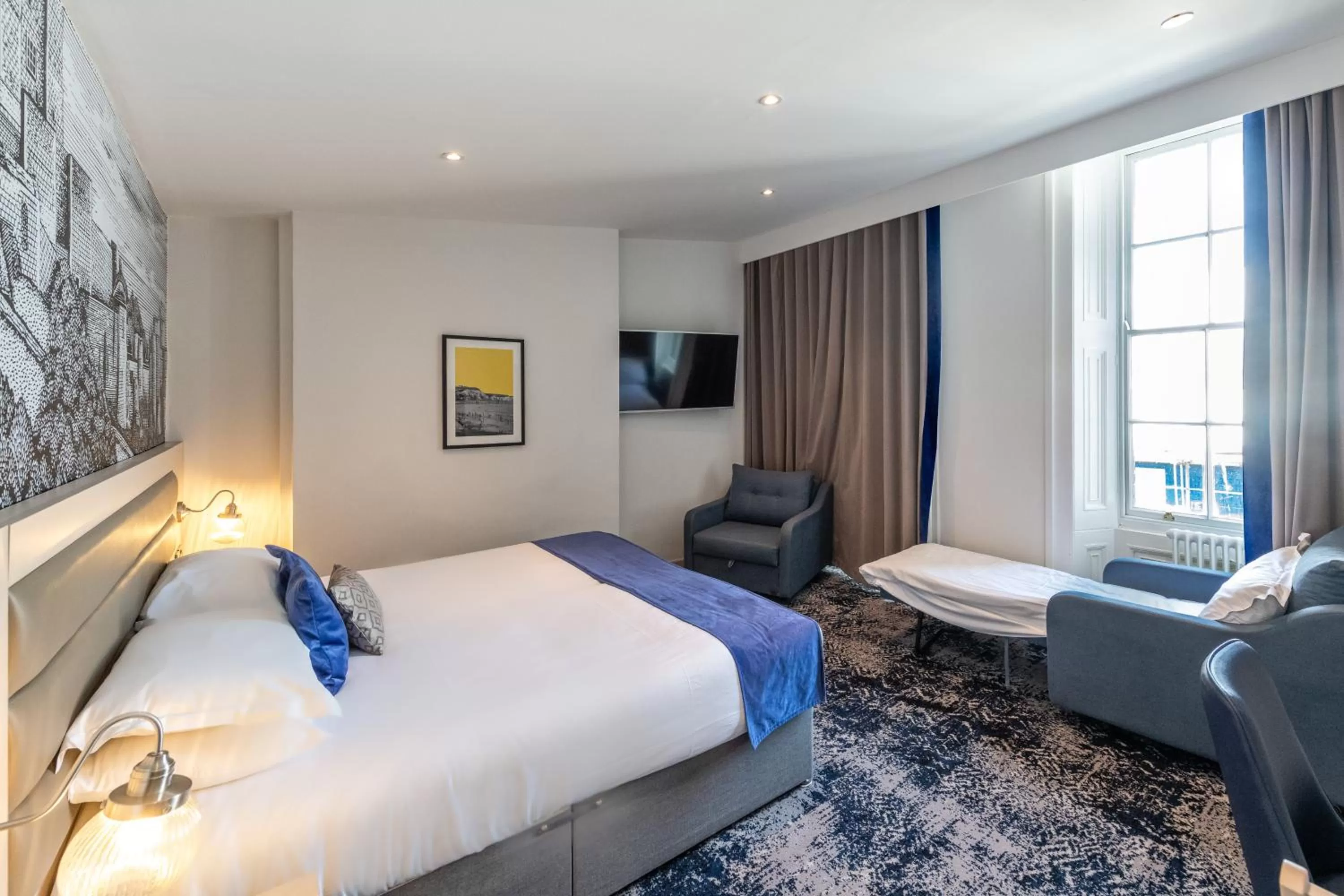 Bedroom, Bed in Best Western Premier Dover Marina Hotel & Spa