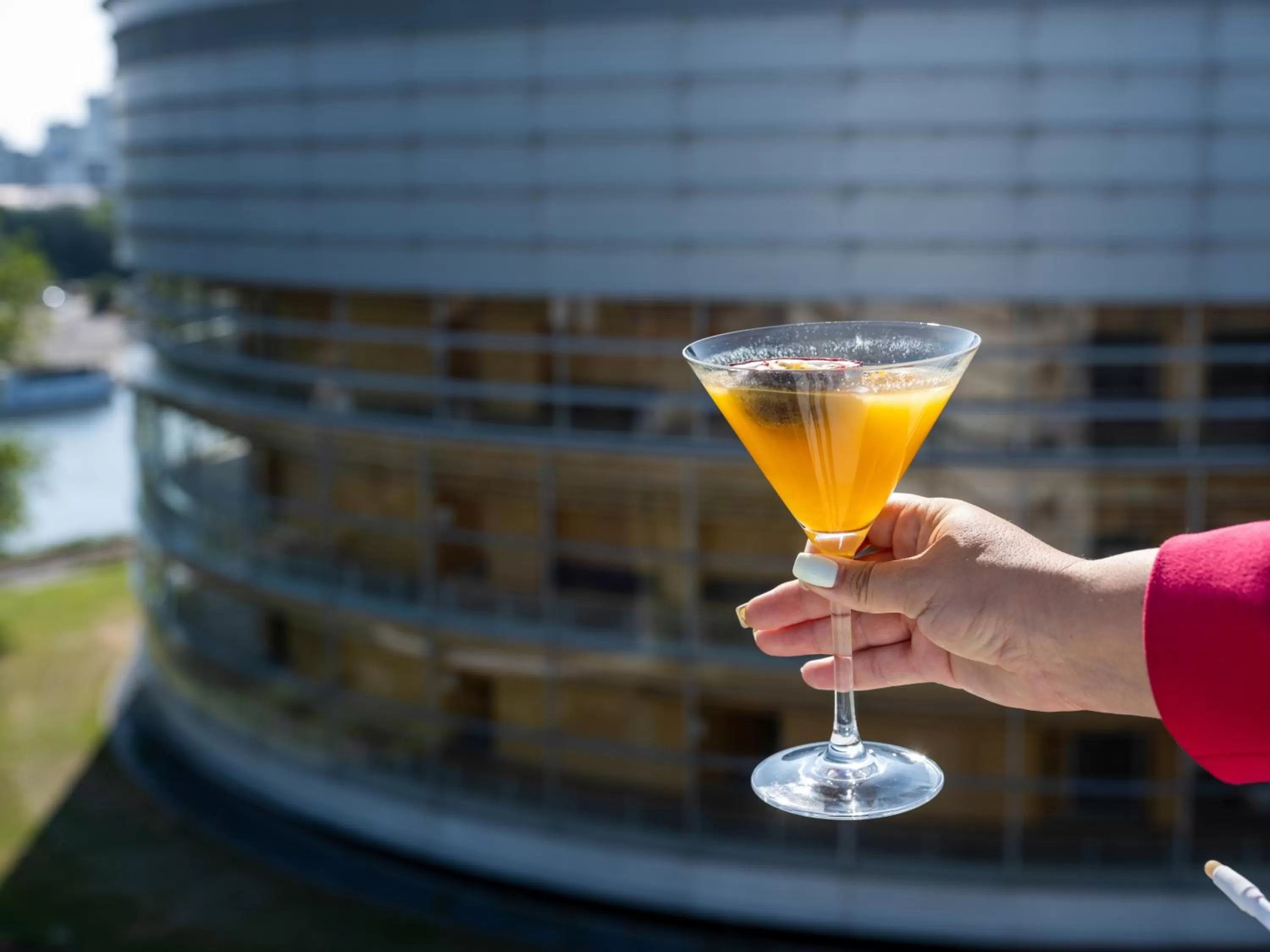 Inner courtyard view in Novotel Nantes Centre Gare