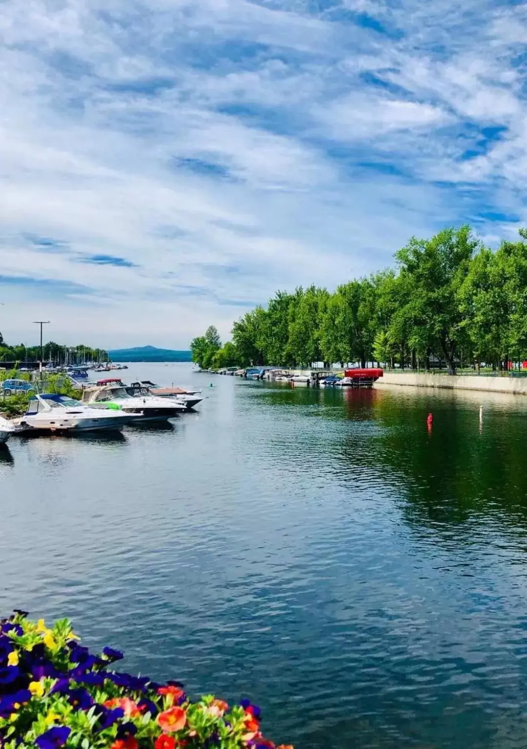 Natural landscape in Auberge du Grand Lac