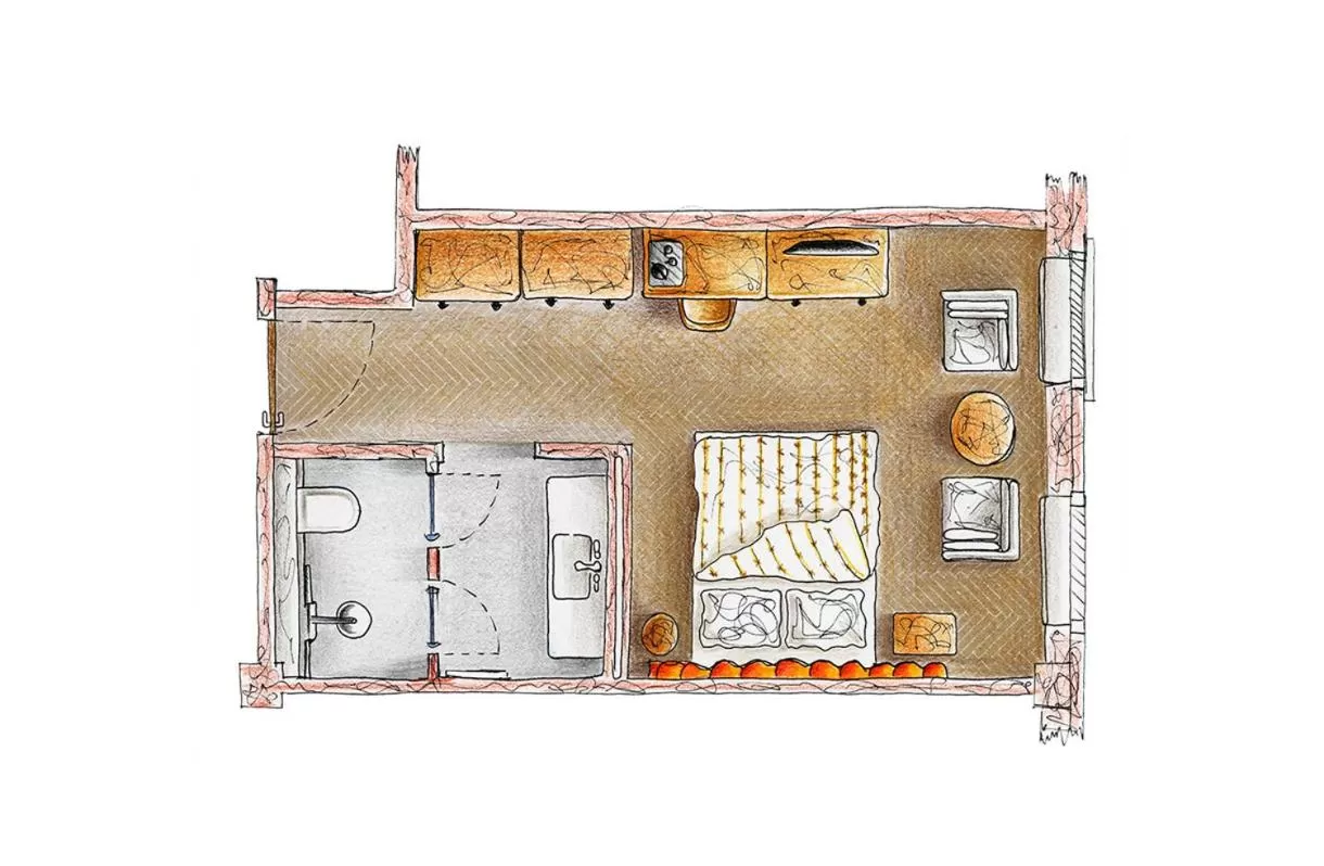 Floor plan in Das James