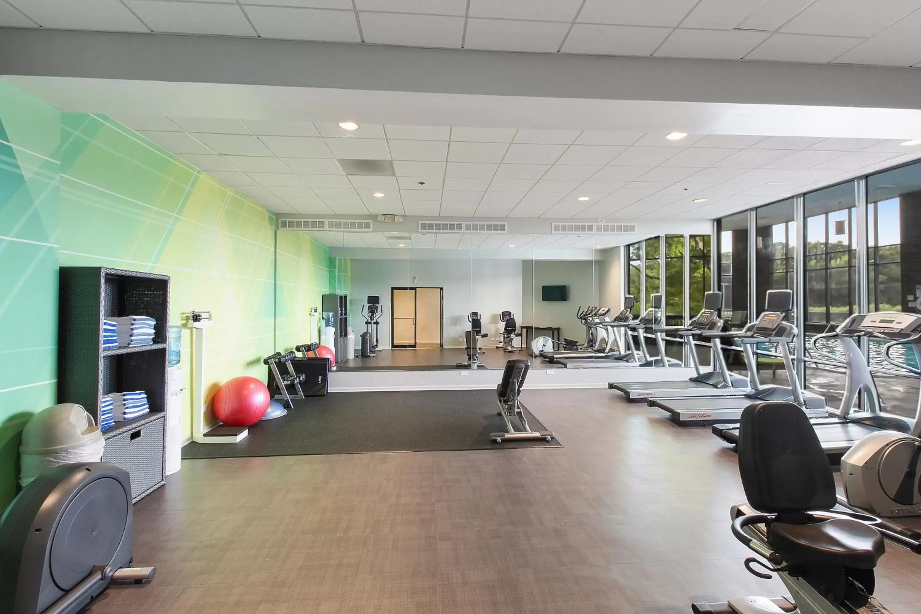 Fitness centre/facilities, Fitness Center/Facilities in Holiday Inn Chicago Nw Crystal Lk Conv Ctr, an IHG Hotel